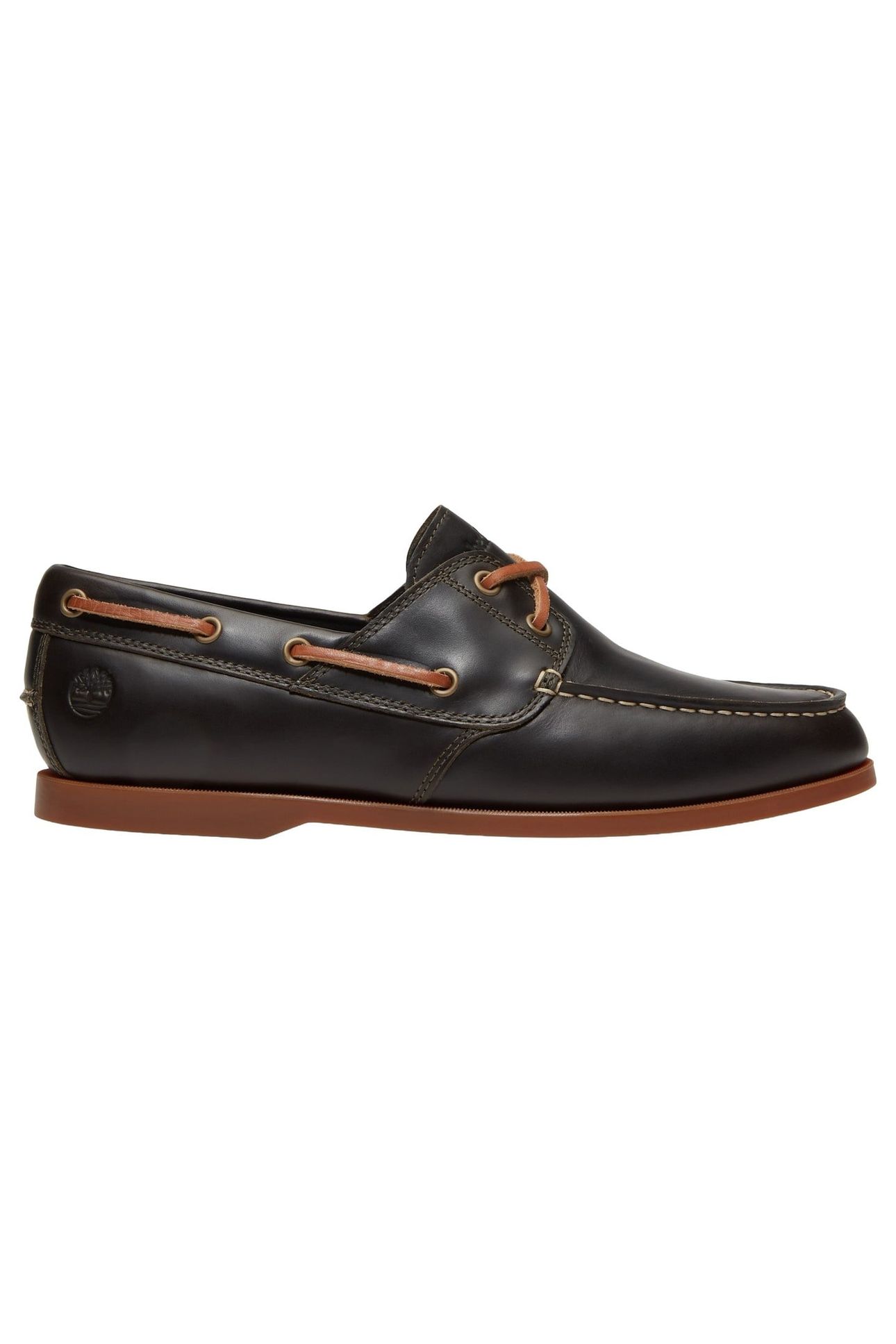 CEDAR BAY ESSENTIAL BOAT SHOE DARK GREEN FULL GRAIN 1