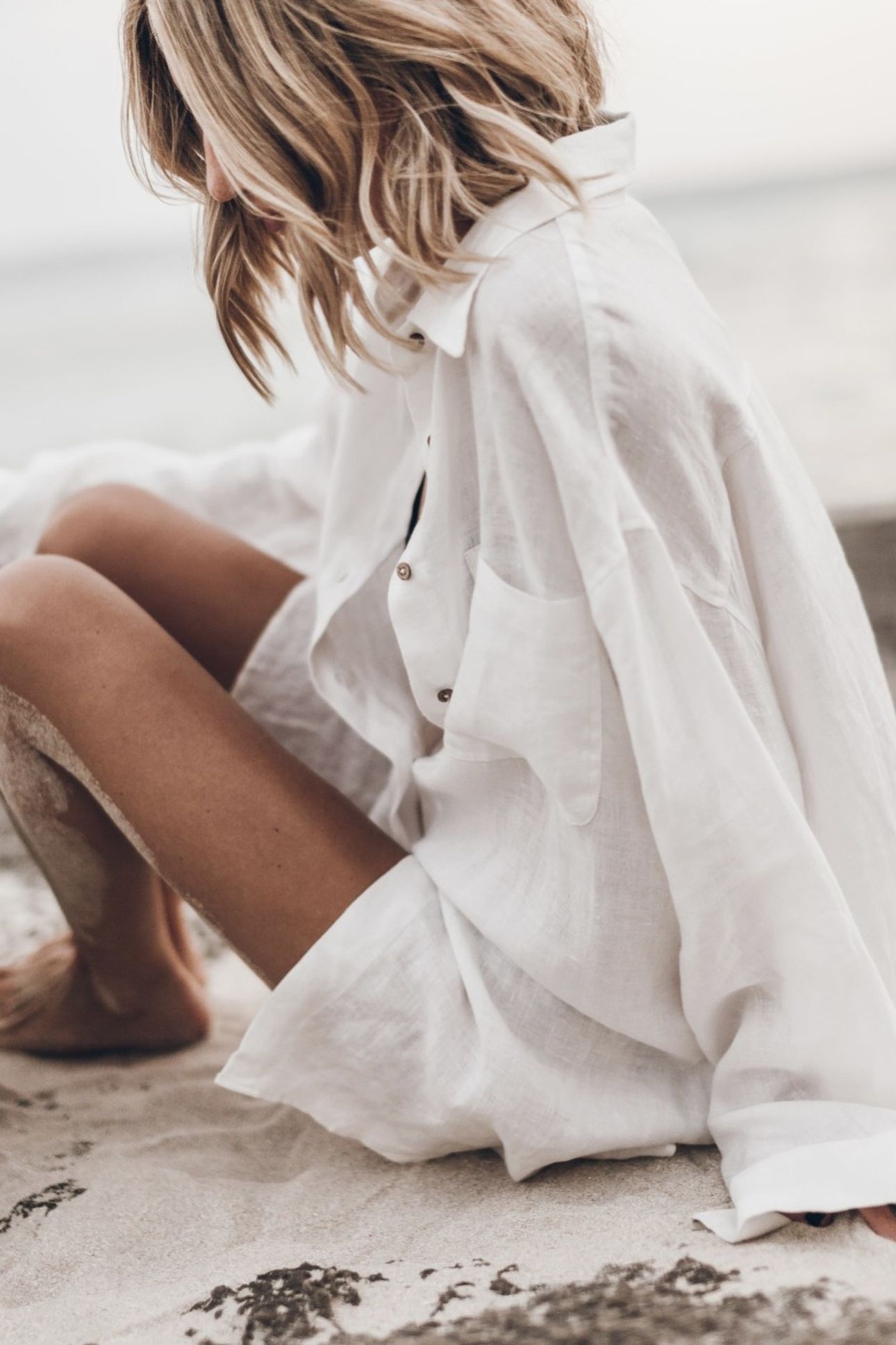 THE WHITE LINEN SHIRT WHITE 3