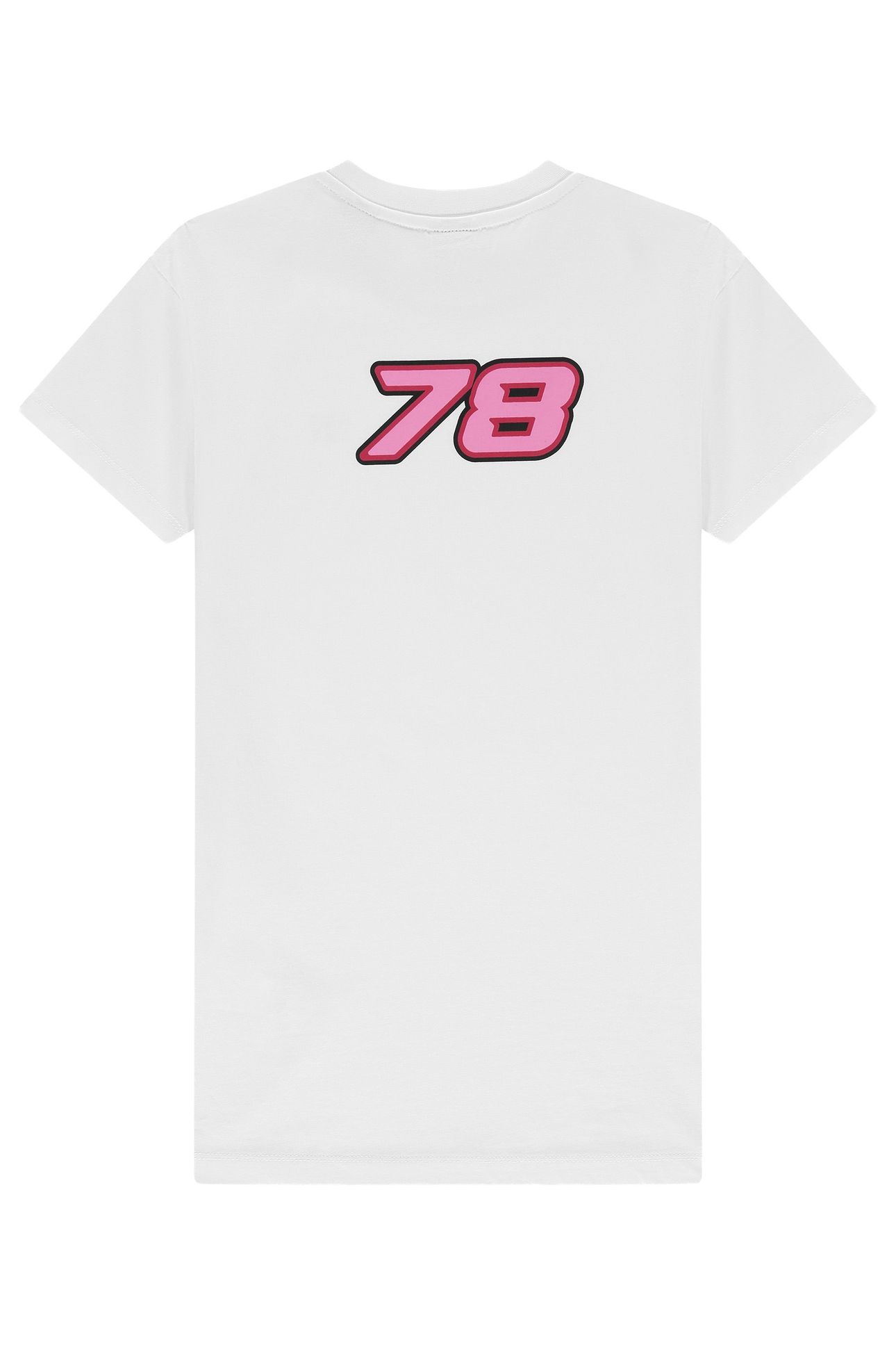 NUMERIC T-DRESS OFF WHITE 2