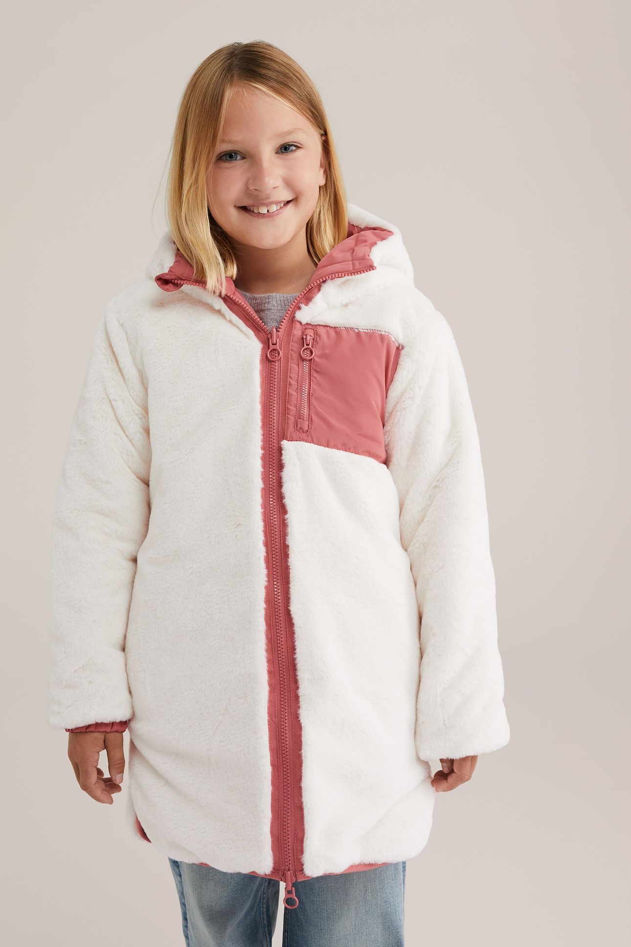 JACKET REVERSIBLE PARKA PINK 2