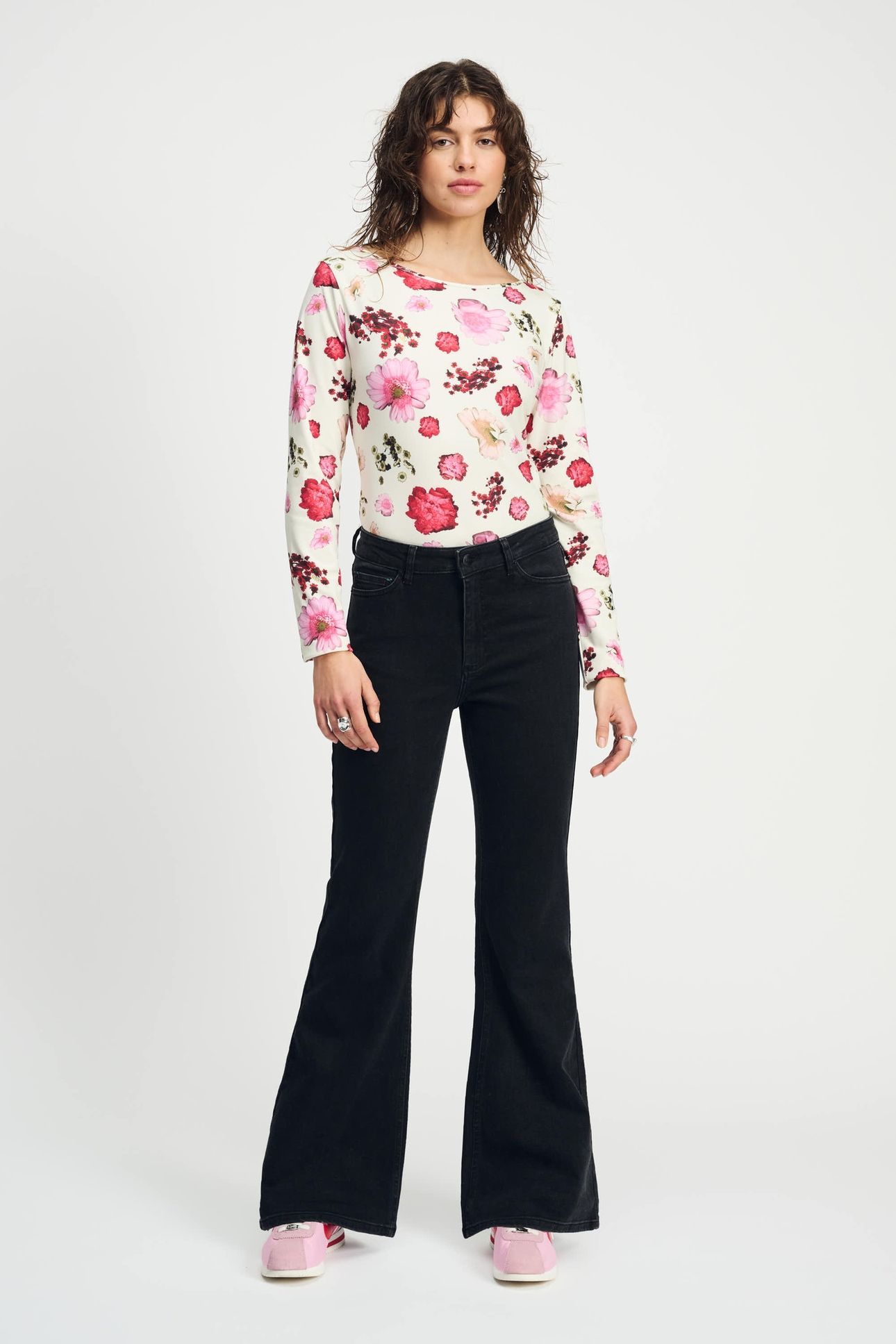 JEANS - ESMEE FLARE VINTAGE BLACK 2