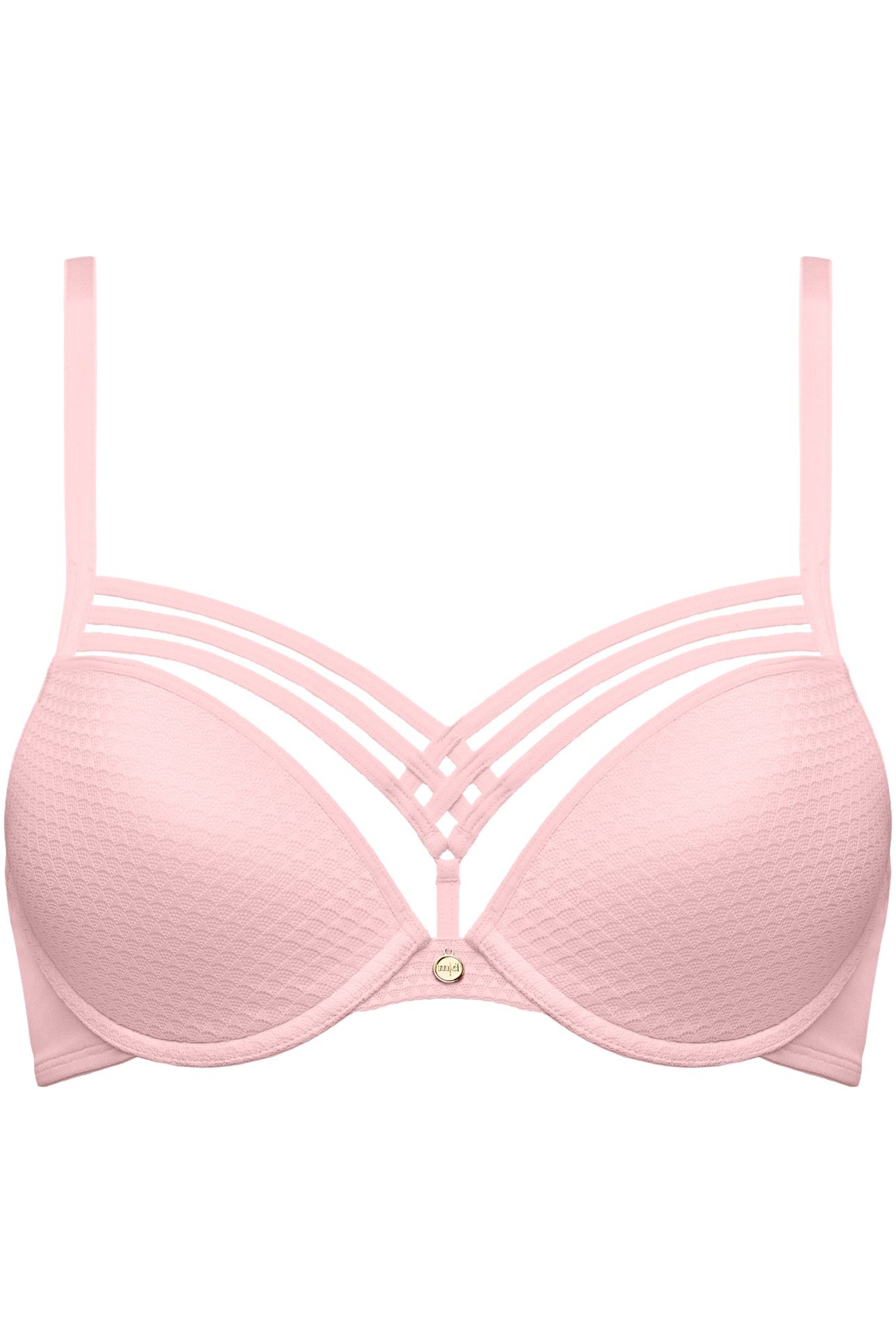 DAME DE PARIS BRAPUSH UPWIRED PADDED PINK 3