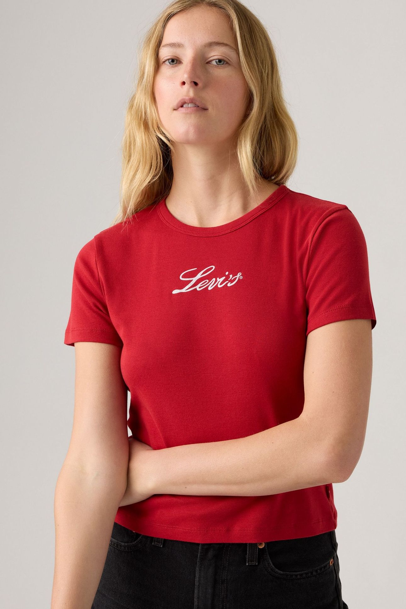GRAPHIC RICKIE TEE LEVIS SCRIPT RHYTHMI 1