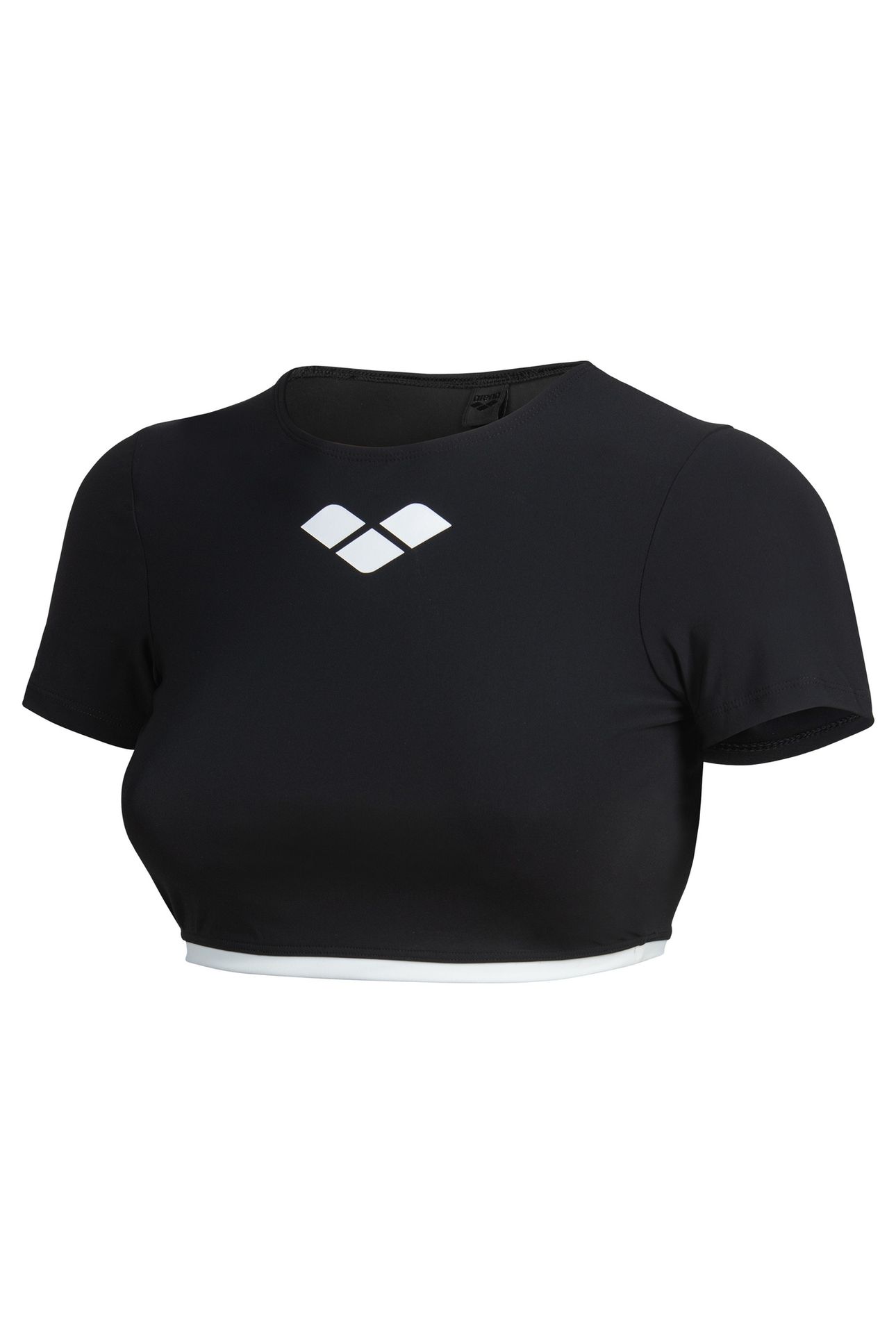 WO CONTRAST BEACH TOP BLACK-OFF WHITE 4