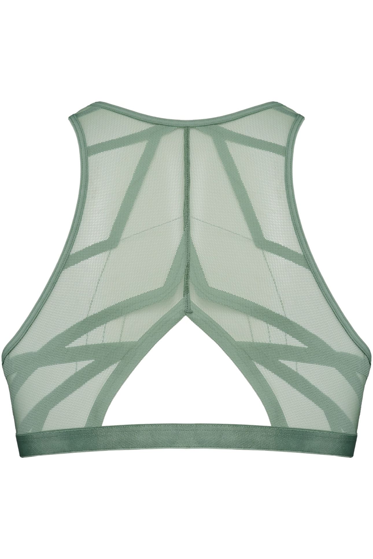 THE ILLUSIONIST BRABRALETTEUNWIRED UNPADDED GREEN 4