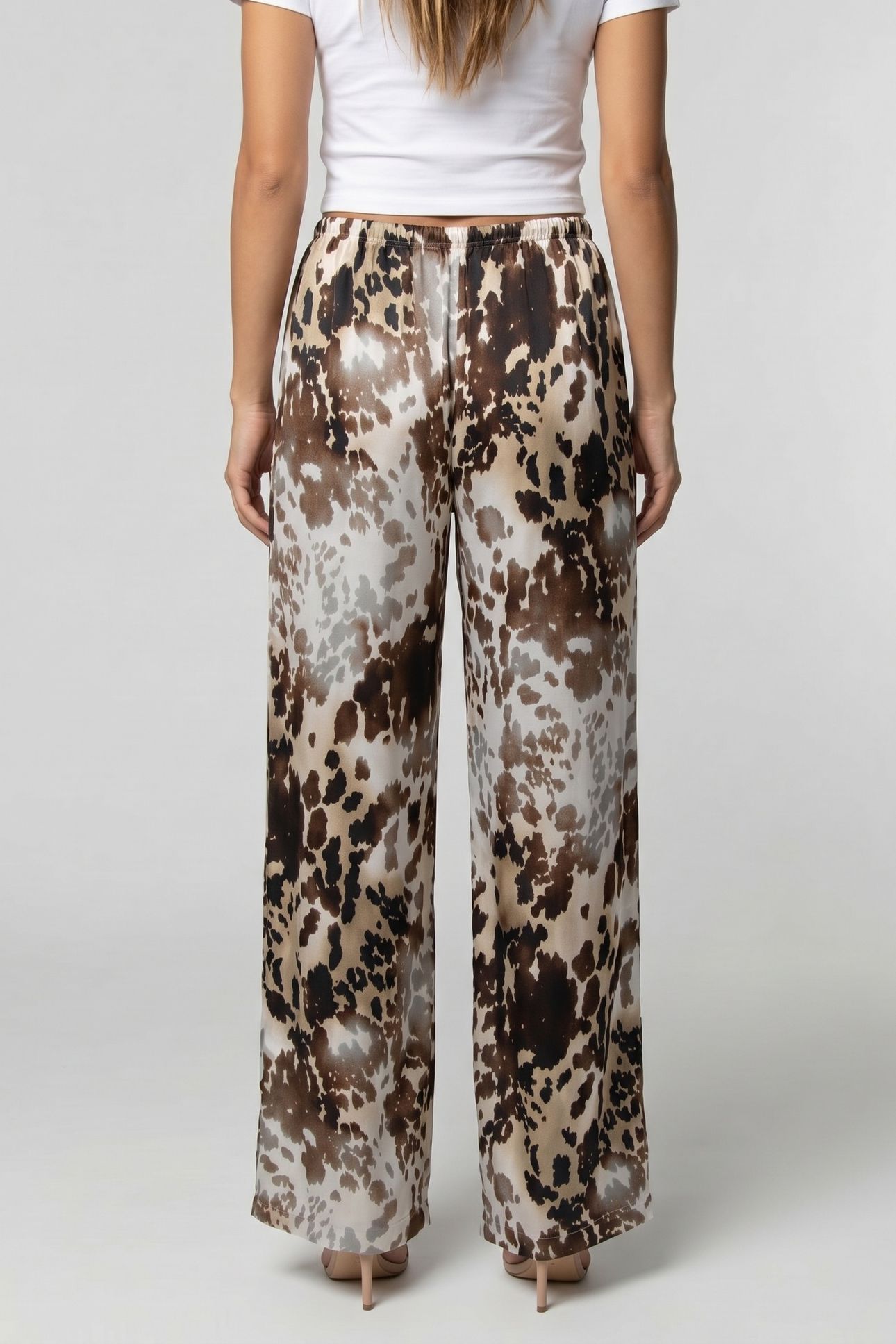 DIDI PULL ON TROUSERS BROWN 2