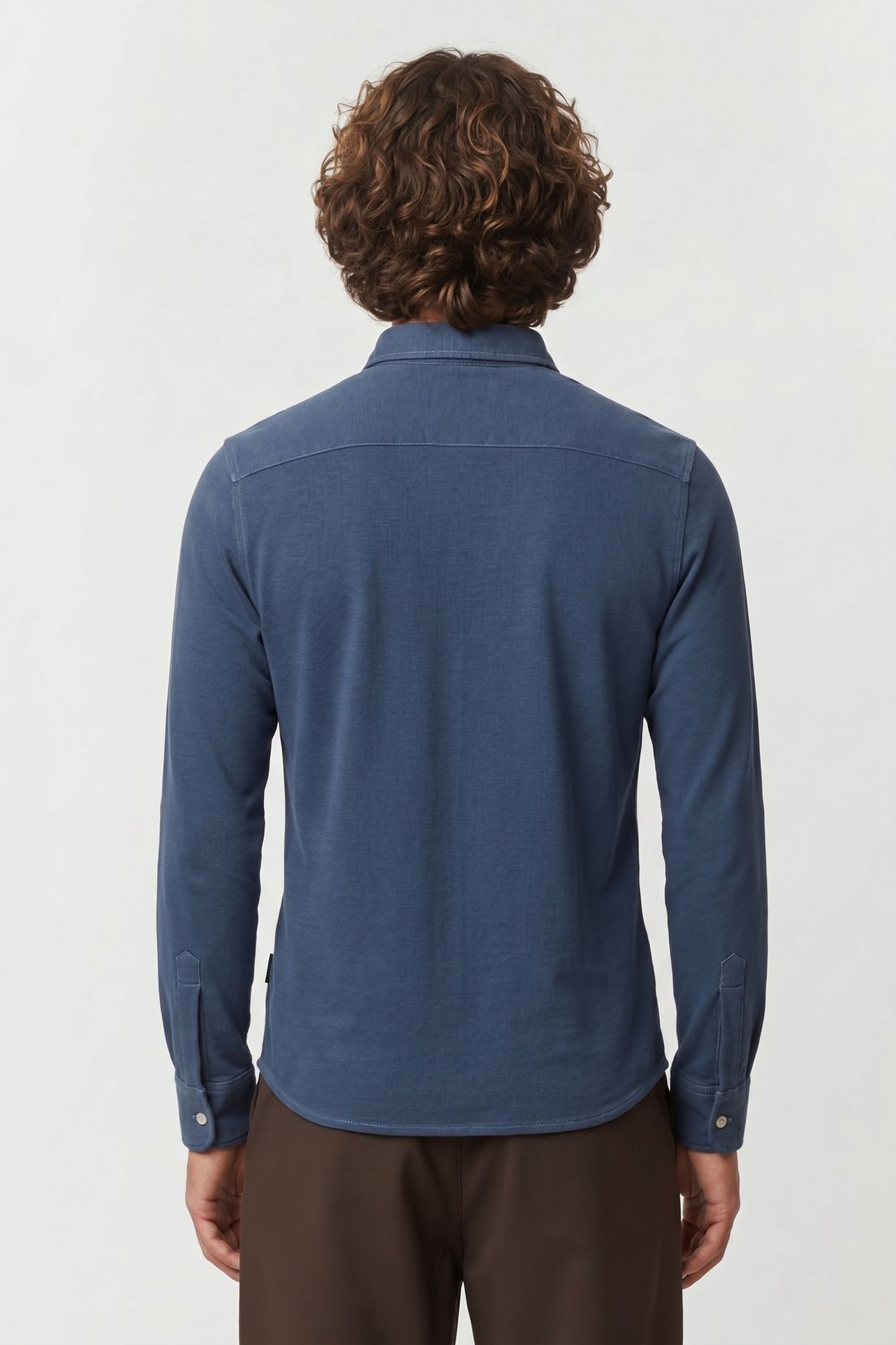 MOLEALF SHIRT BLUE INDIGO 2