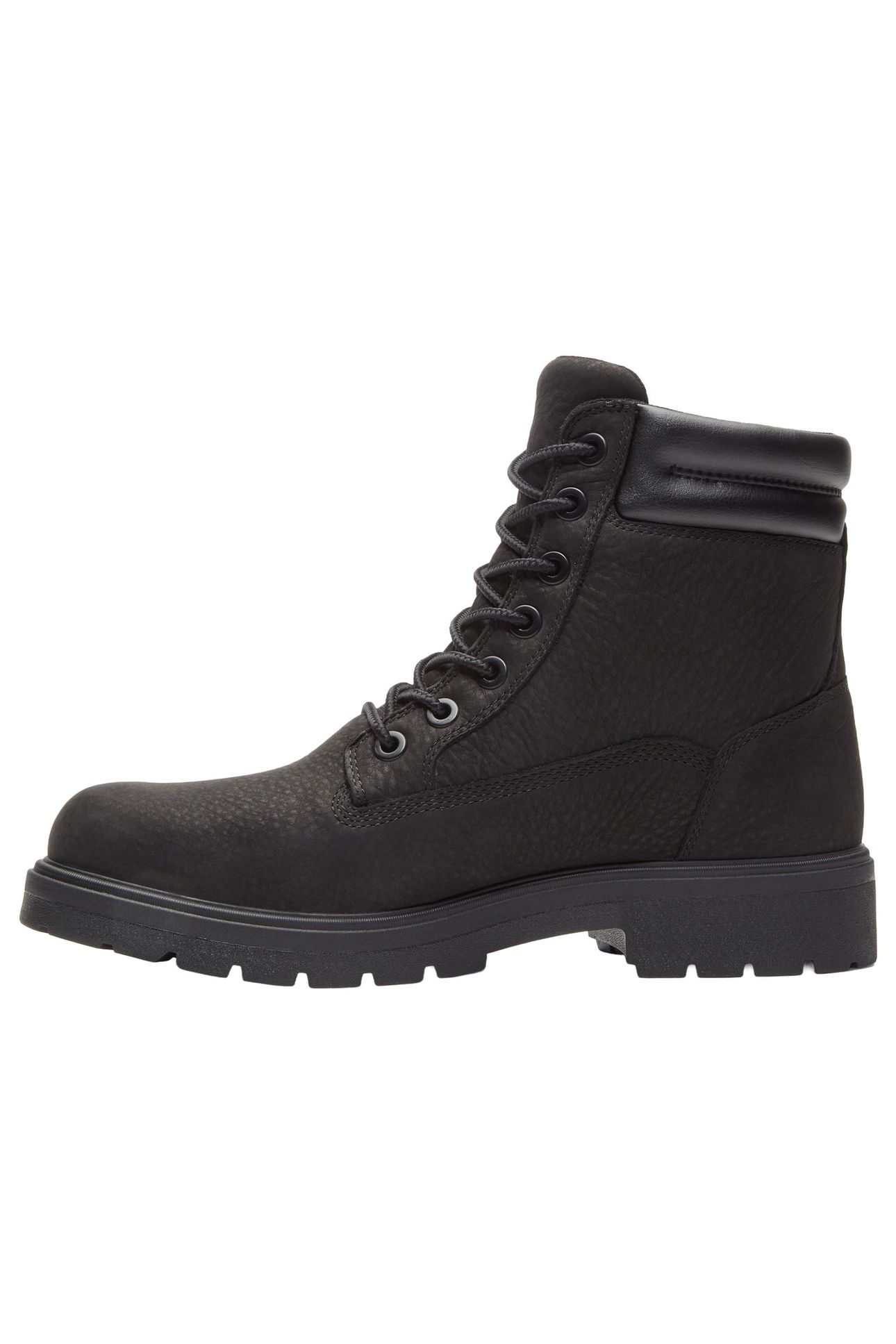 AUBURN FALLS 6 INCH LACE UP WATERPROOF BOOT BLACK NUBUCK 4