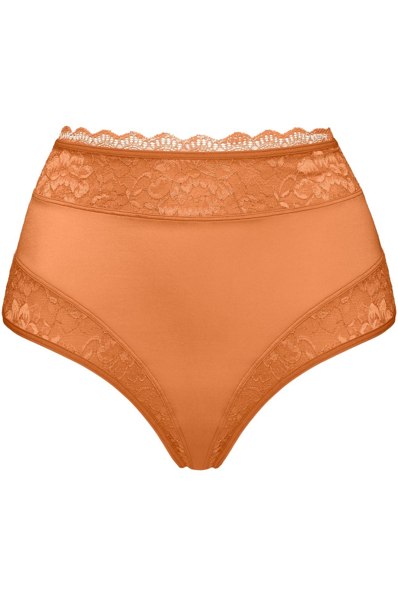 CARITA BOTTOMBRIEFS HIGH WAIST ORANGE 3
