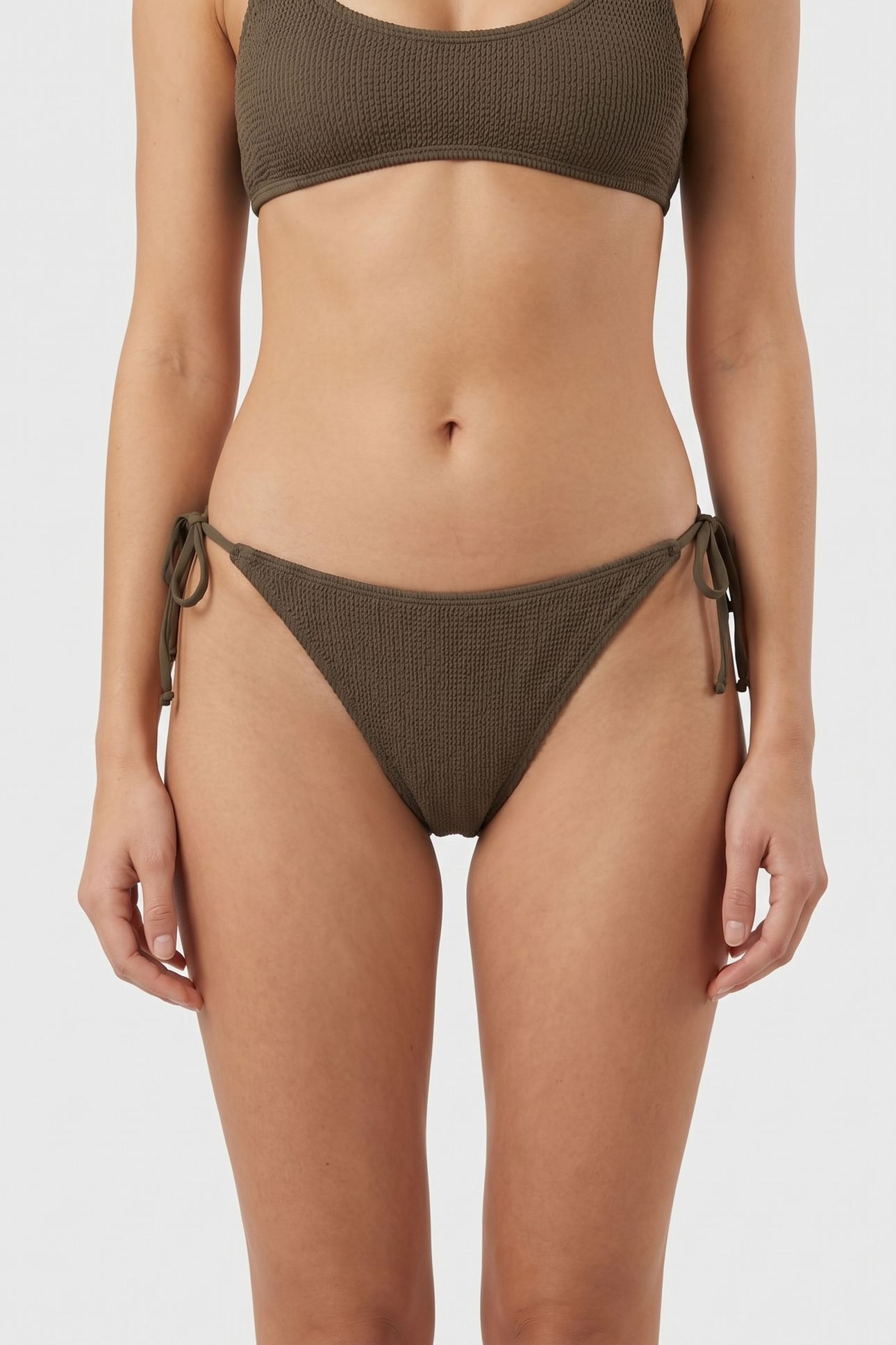 STRAP BIKINI BOTTOM CYPRUS STRUCT FOREST GREEN CYPRUS 1