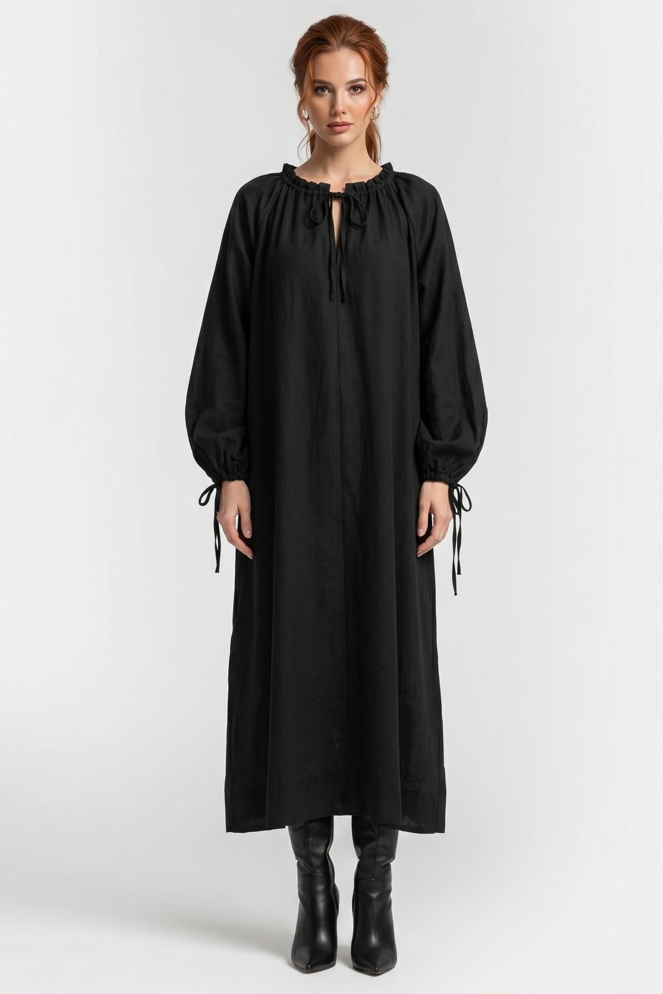 FREYA DRESS BLACK 1
