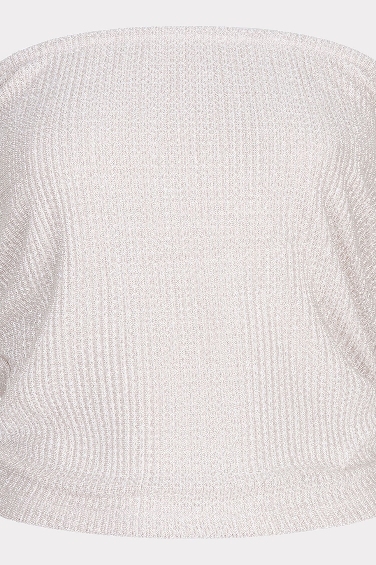 TOP BANDEAU PLISSE GLITTER CHAMPAGNE 4