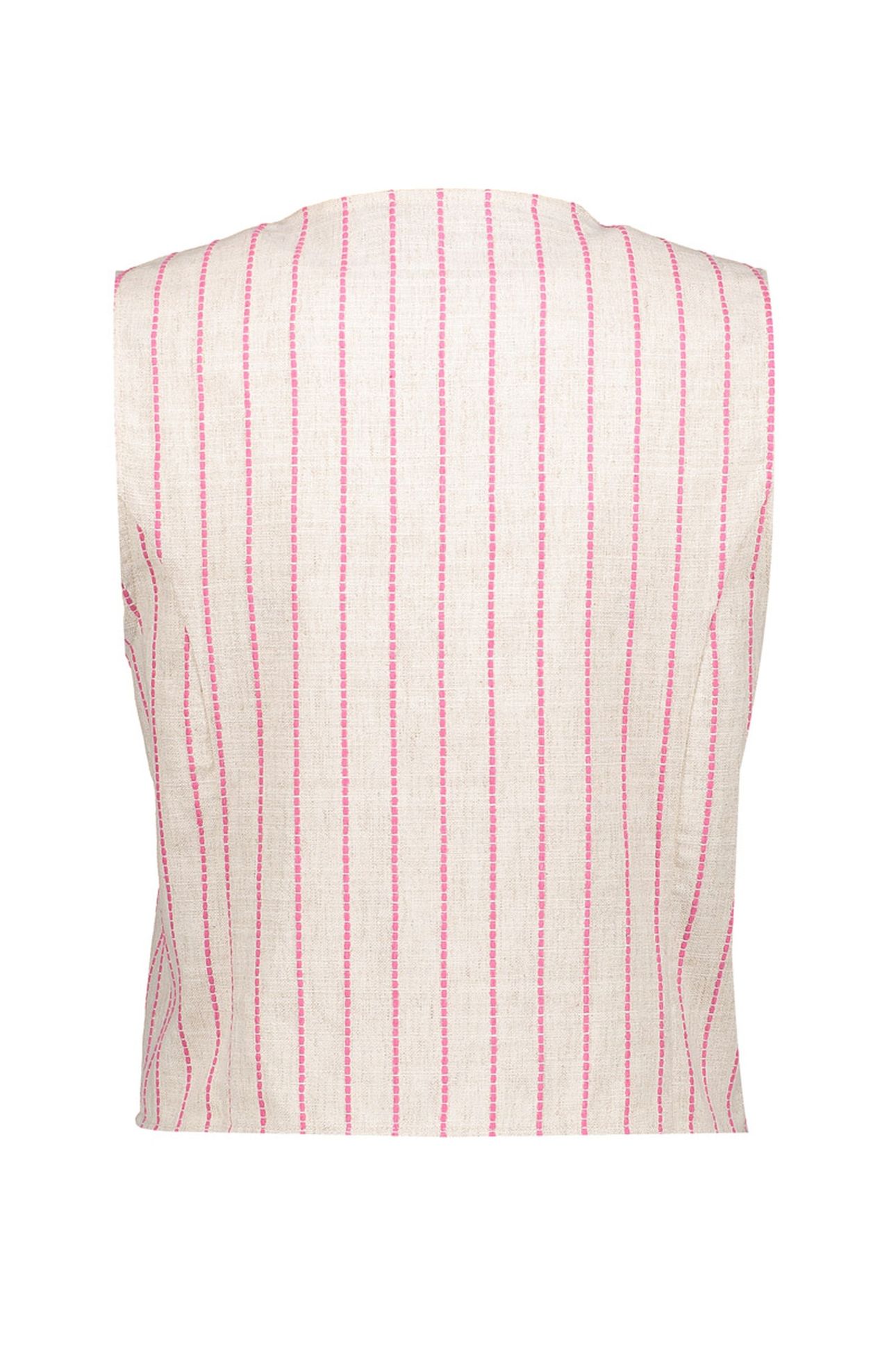 GILET SAND/PINK 2