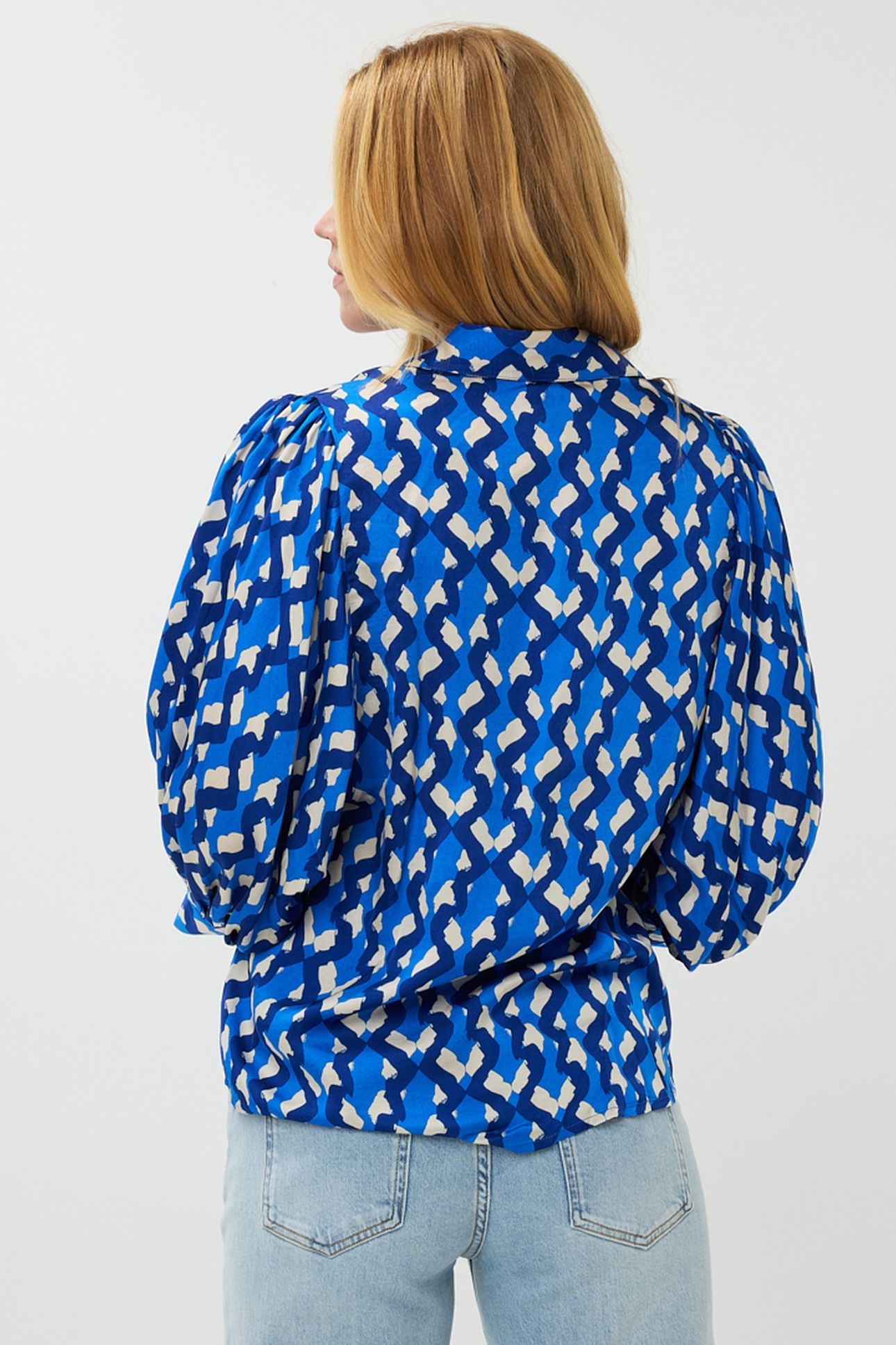 BLOUSE BIG SLVE UTOPIA FANTASY PRINT 3