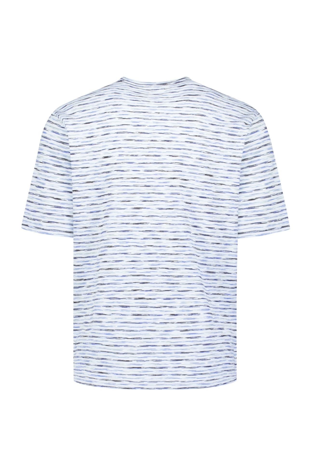 T-SHIRT CREWNECK SPACEDYED BLUE 2