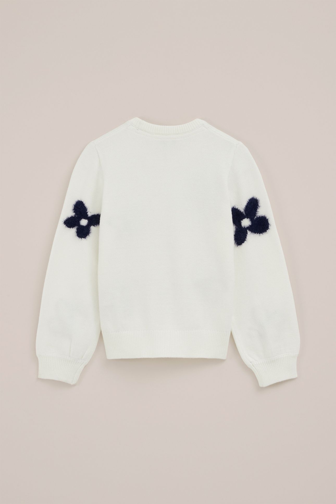 KNITTED PULLOVER WHITE 4