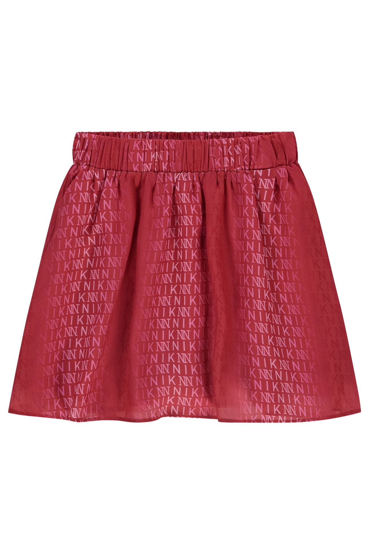 YENNA SKIRT MULTI RED 1