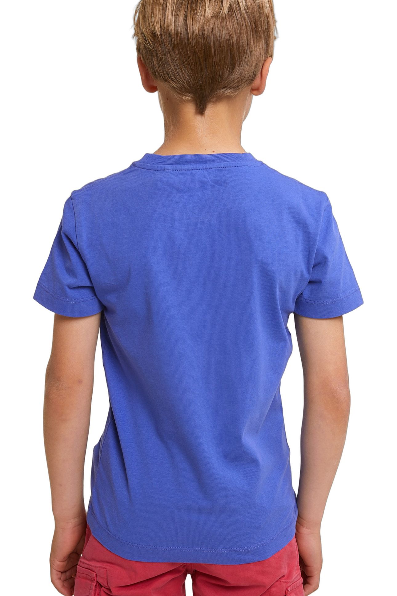 NORMAL FIT BASIC T-SHIRT SHORT SLEEVES REEF BLUE 3