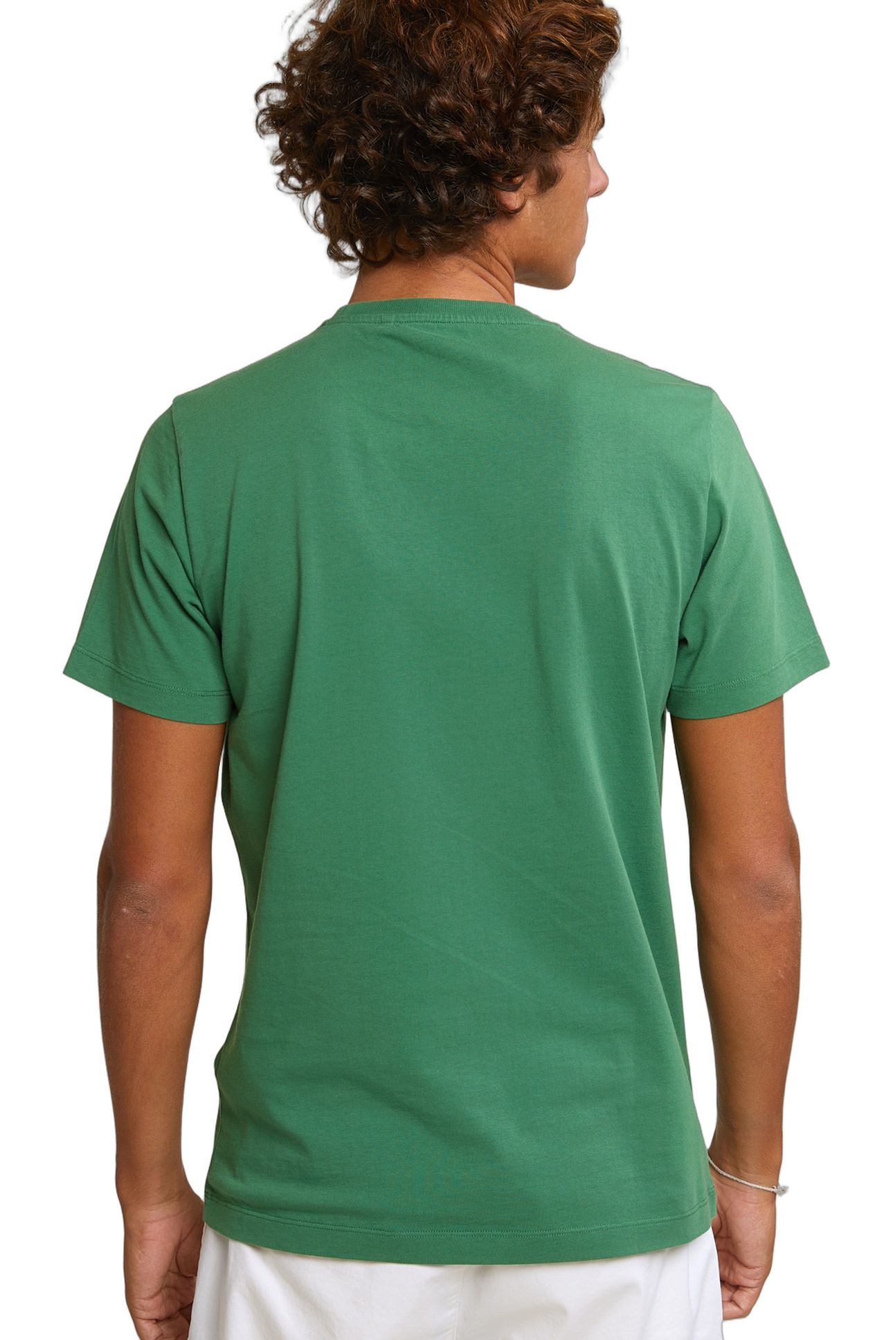 NORMAL FIT BASIC T-SHIRT SHORT SLEEVES BELIZE GREEN 4