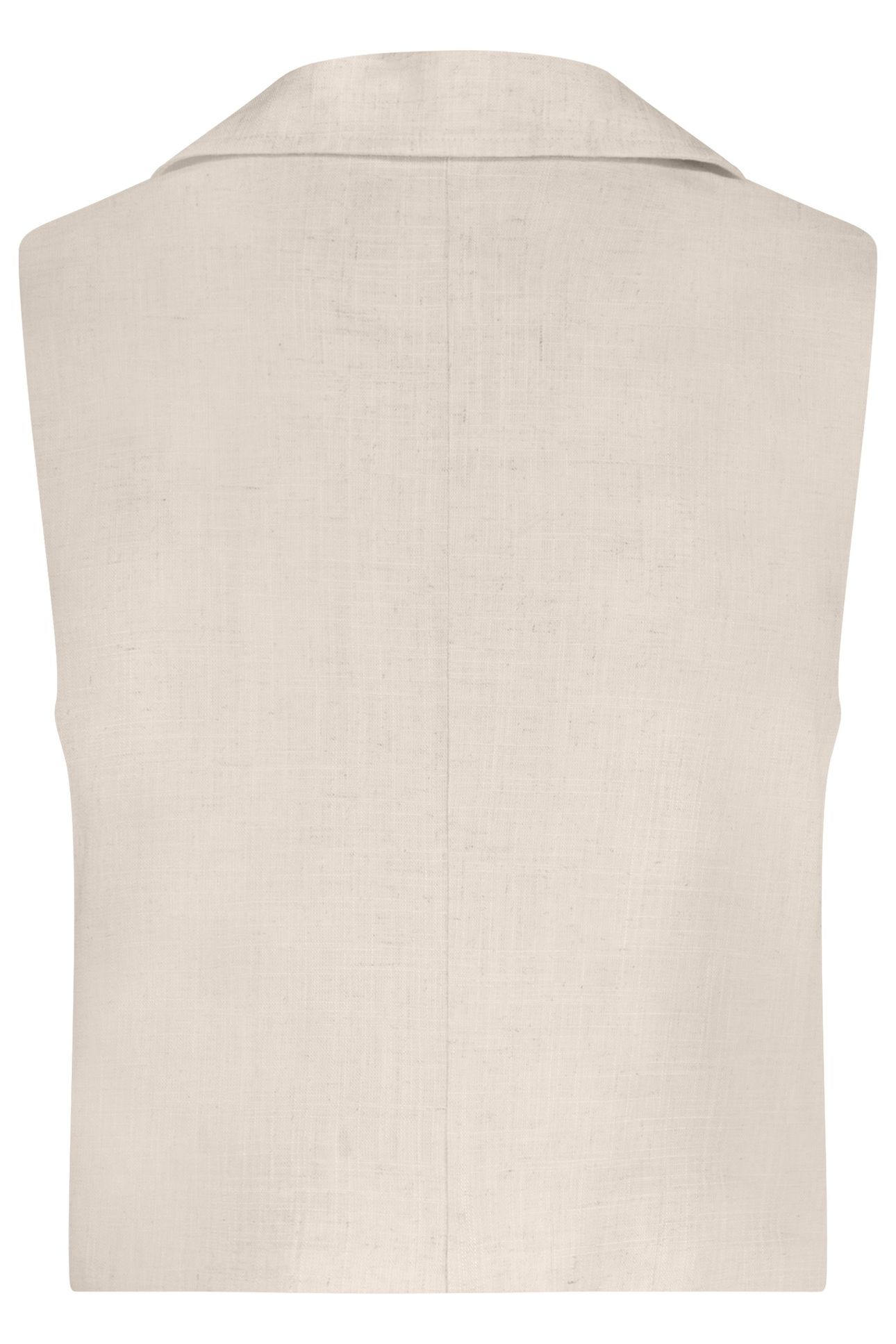 CHAIA WAISTCOAT NEUTRAL 2