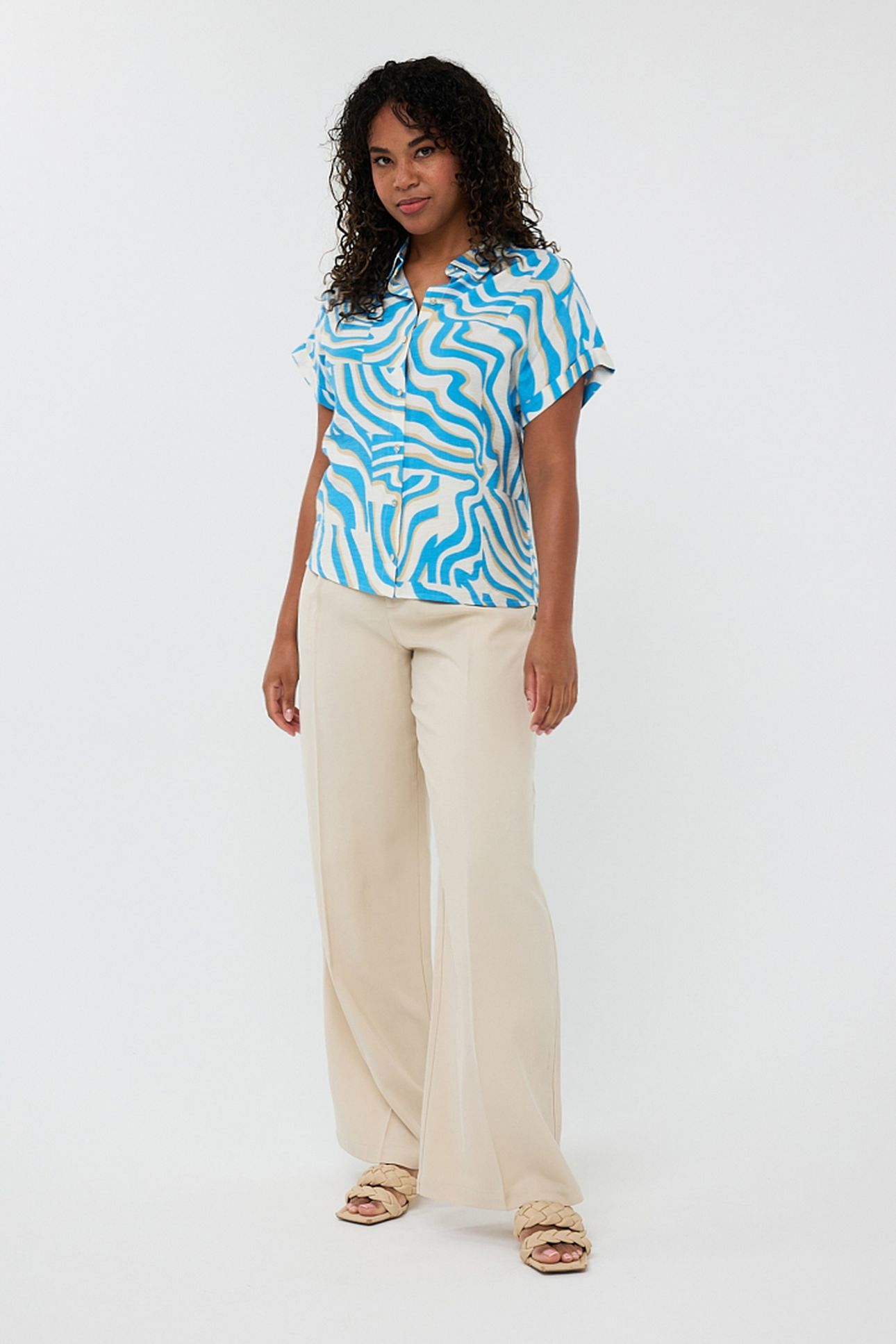 BLOUSE ELECTRIC ZEBRA PRINT 1