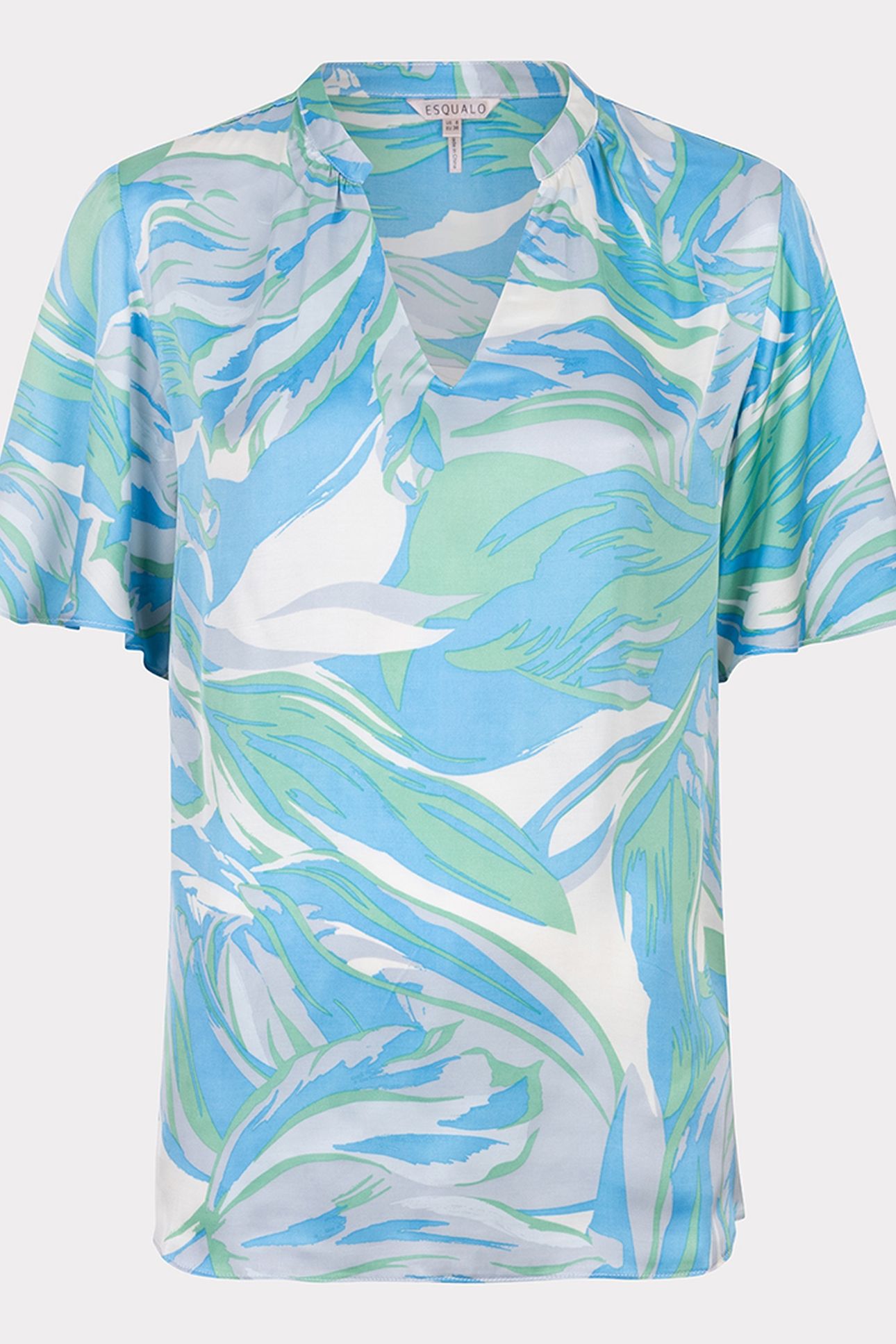 BLOUSE ELECTRIC WAVES PRINT 3