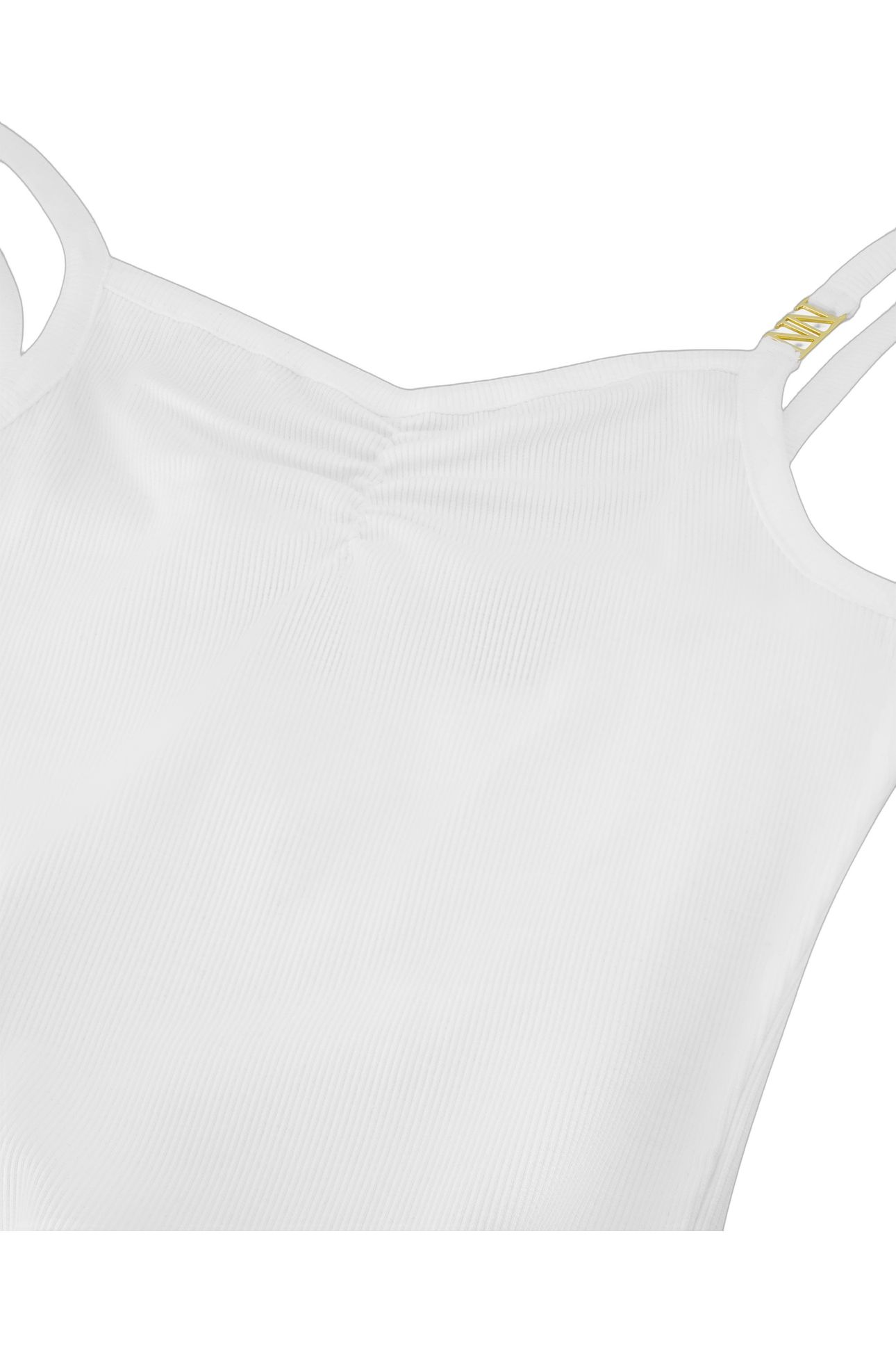 LUUNA RIB TOP OFF WHITE 5