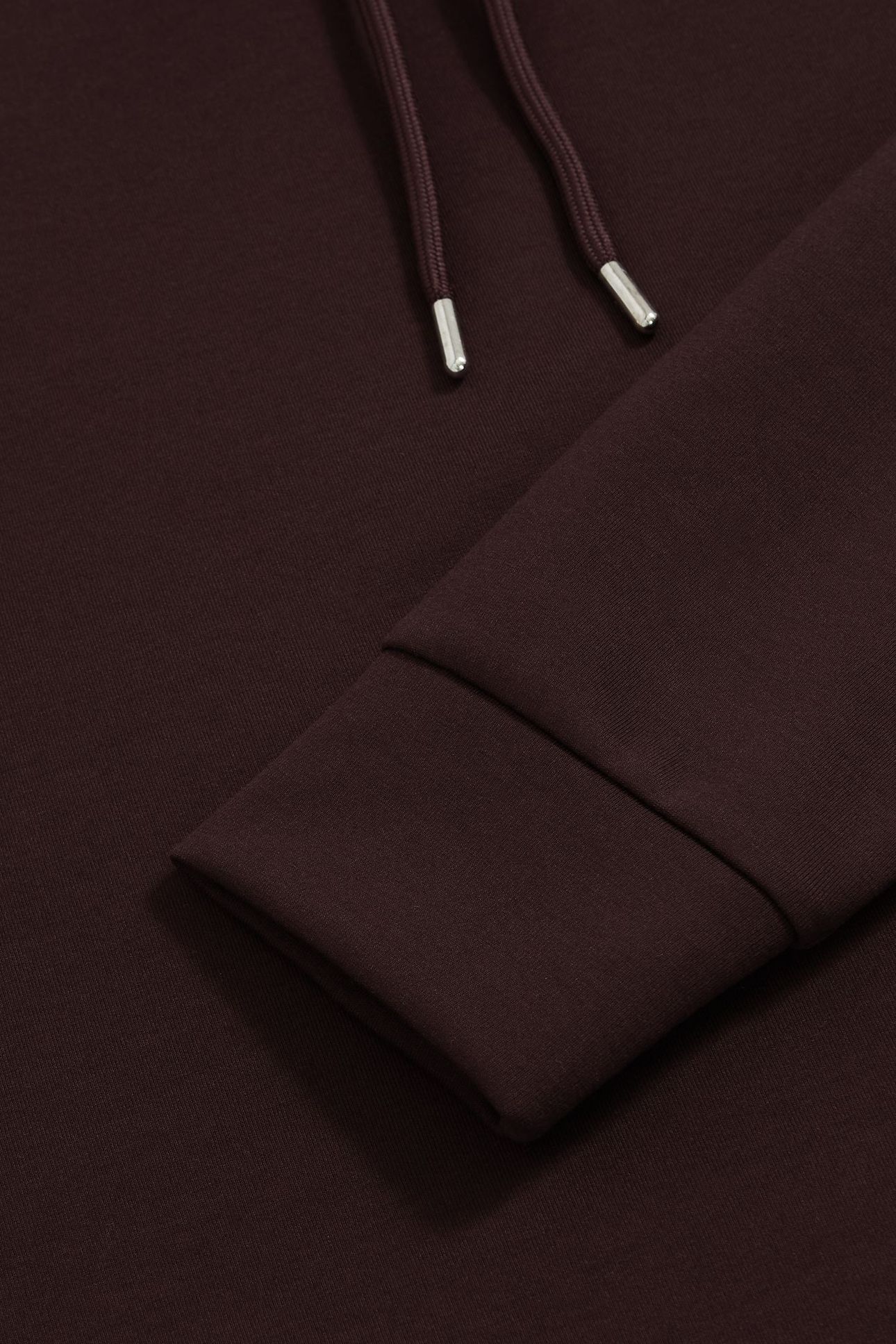 LS INTERLOCK HOODY CHERRY RED 4