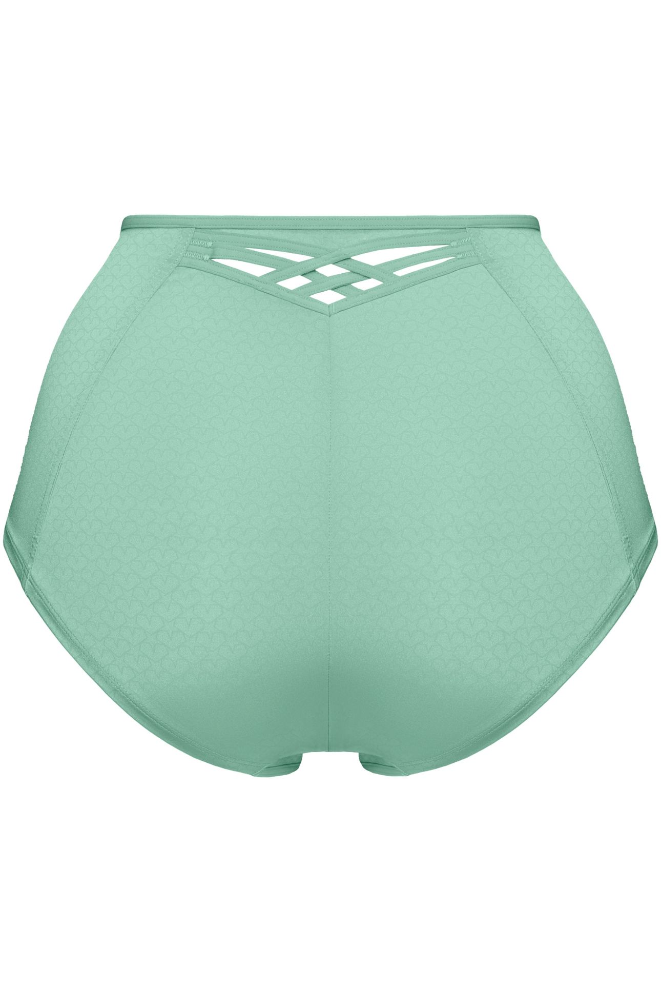 DAME DE PARIS BOTTOMBRIEFS HIGH WAIST GREEN 4