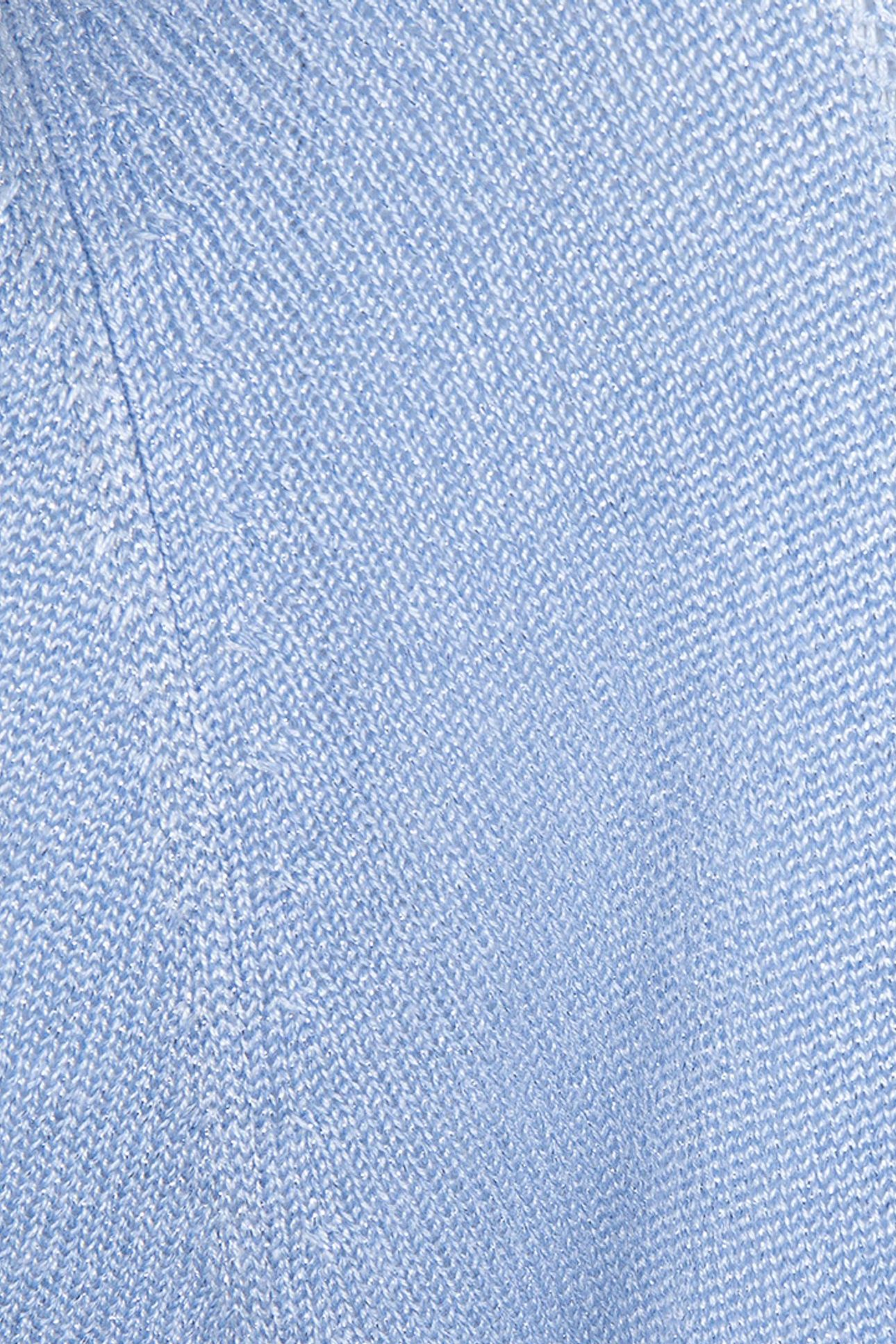 SWEATER RAGLAN POINTELLE LUREX SKY BLUE 6