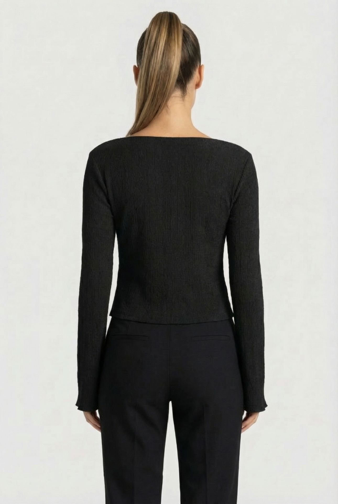 NIKKI BLOUSE BLACK 2