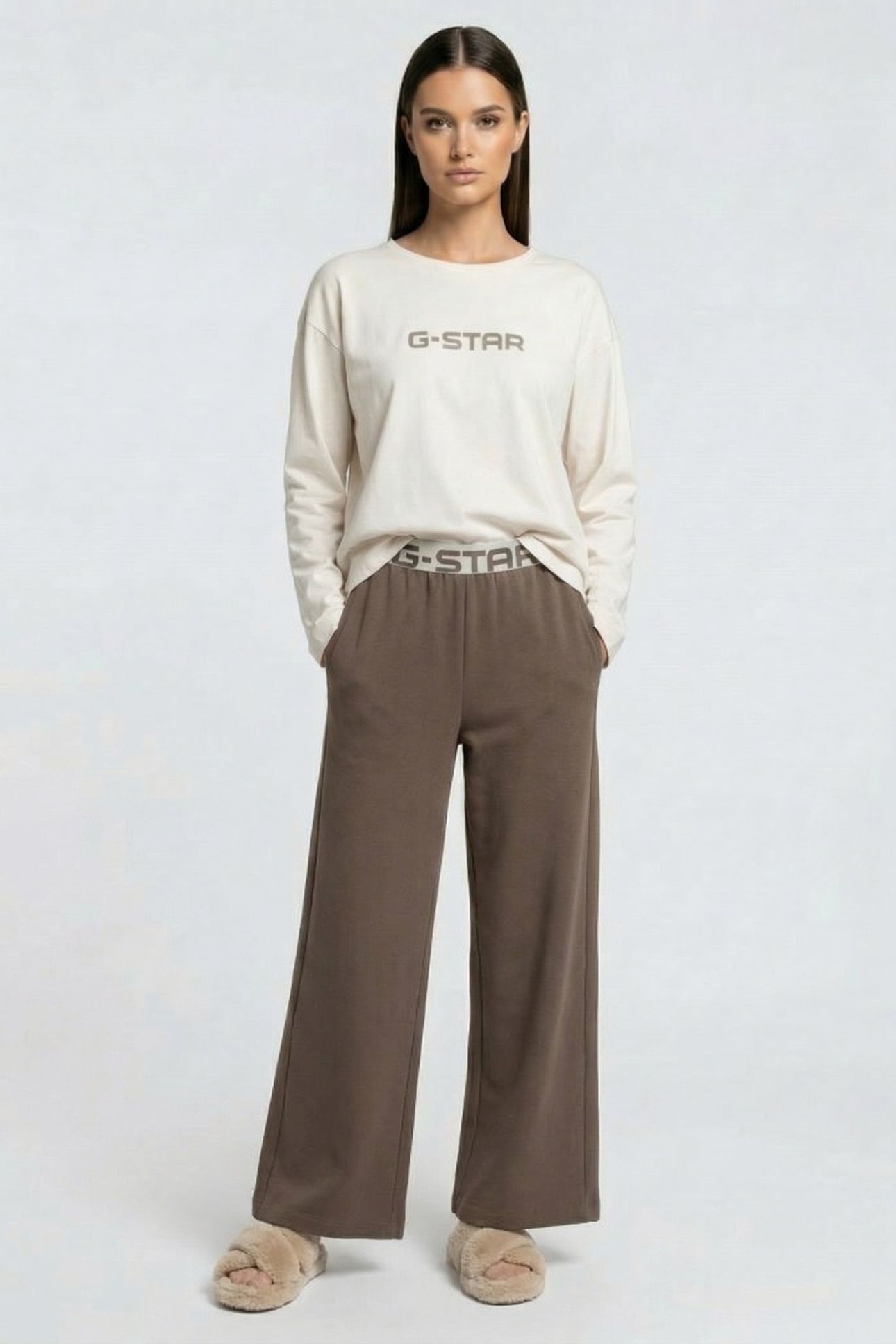 TURQUOISE LOUNGEWEAR VAPOROUS GRAY, BUNGEE CORD 1