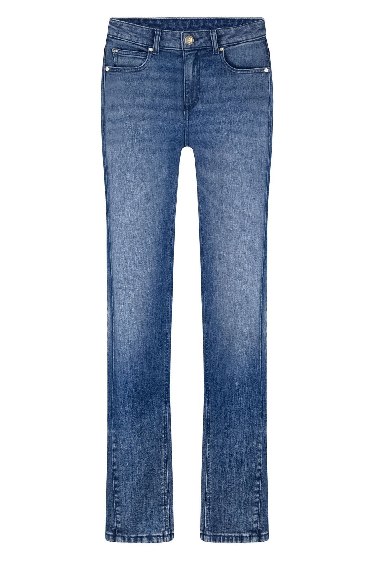 IFORE JEANS LIGHT/ MID BLUE DENIM 1