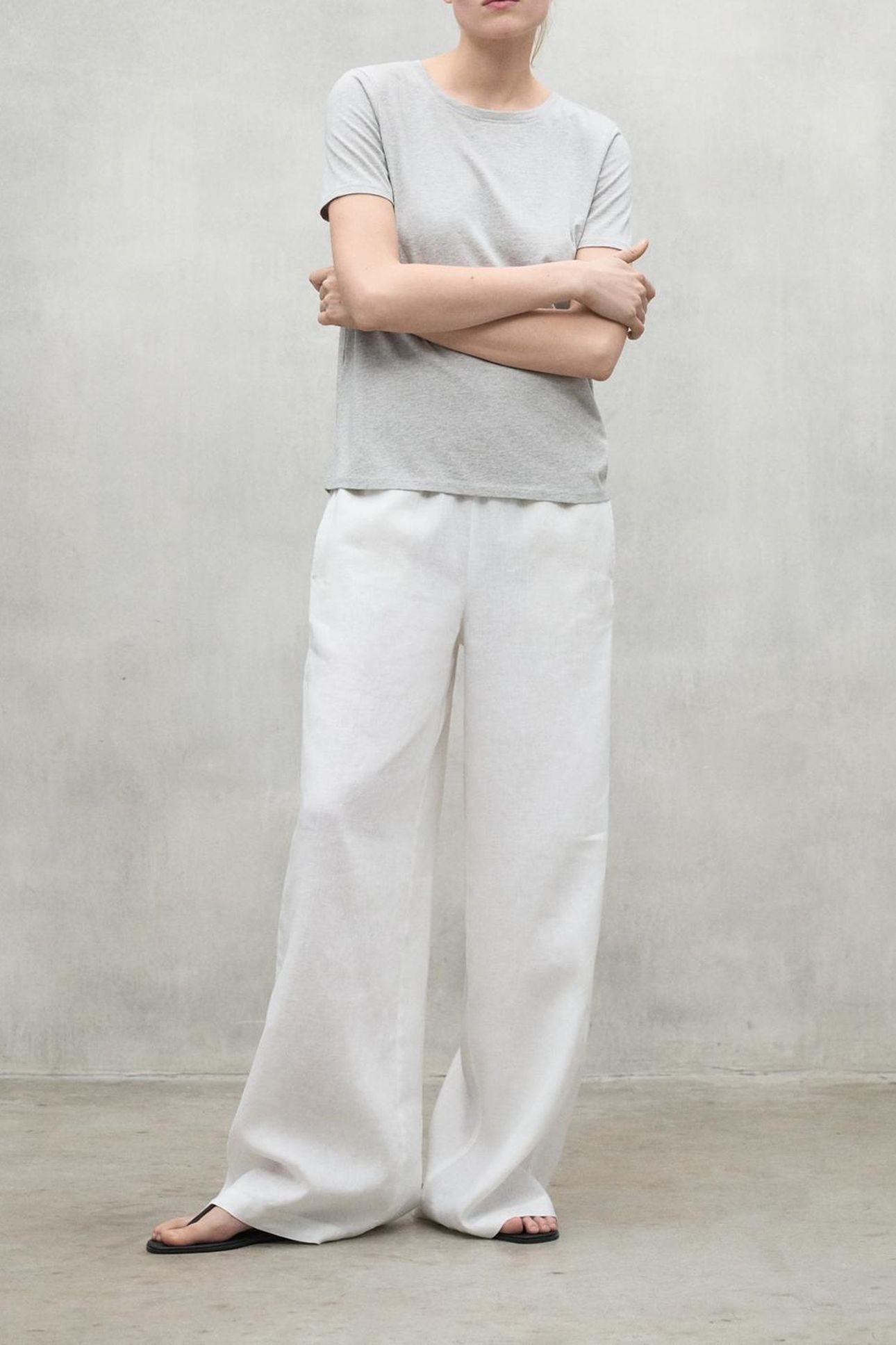LAKEALF T-SHIRT GREY MELANGE 2