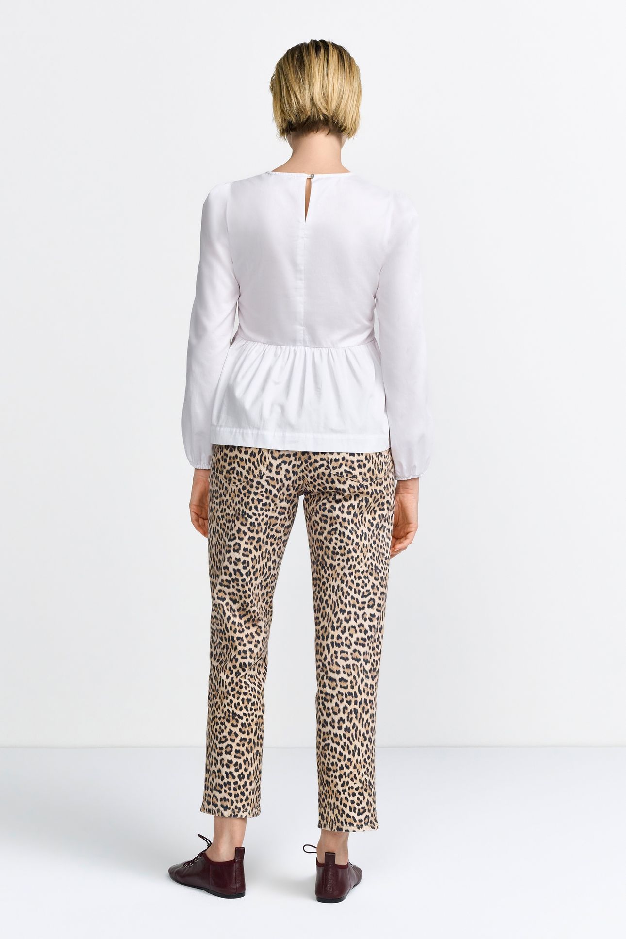 VINTAGE STRAIGHT LEOPARD PRINT CAFFEE LATTE 3