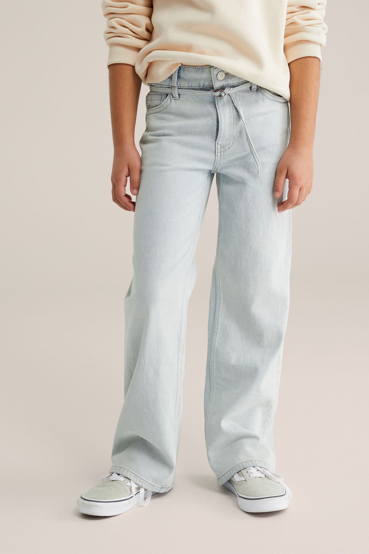 5-POCKET HIGH RISE LIGHT BLUE 2