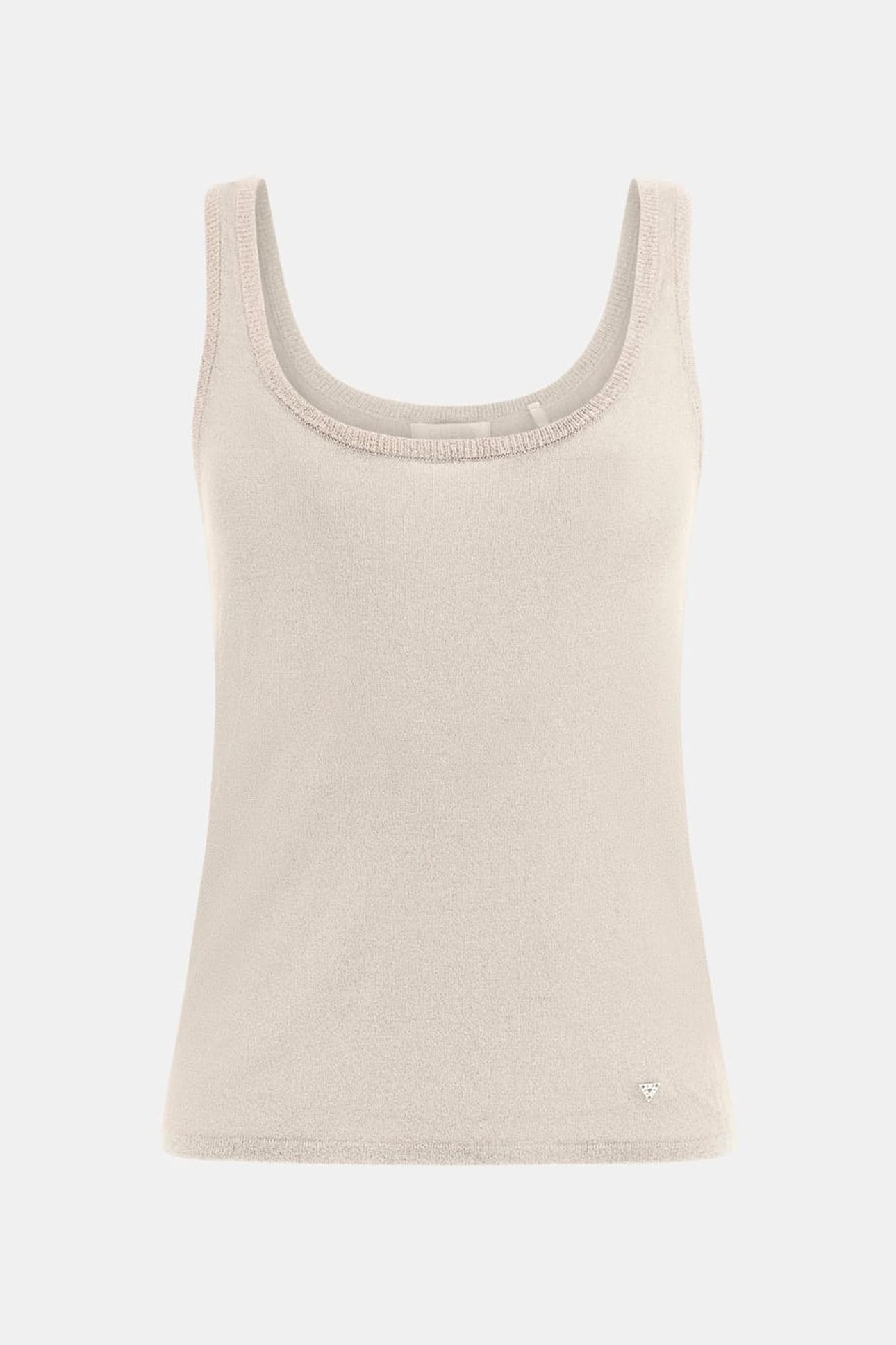 GUESS ECO NELLIE TANK TOP SWTR SILVER LUREX 2