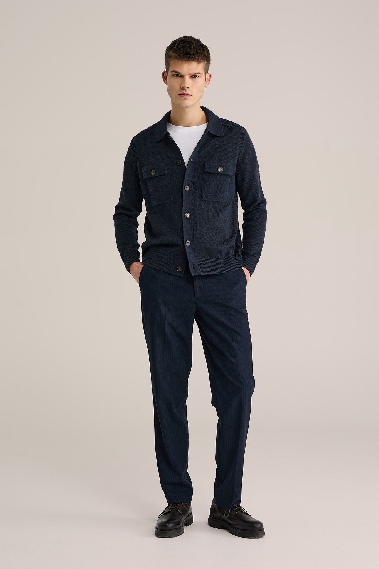 CARDIGAN DARK BLUE 2