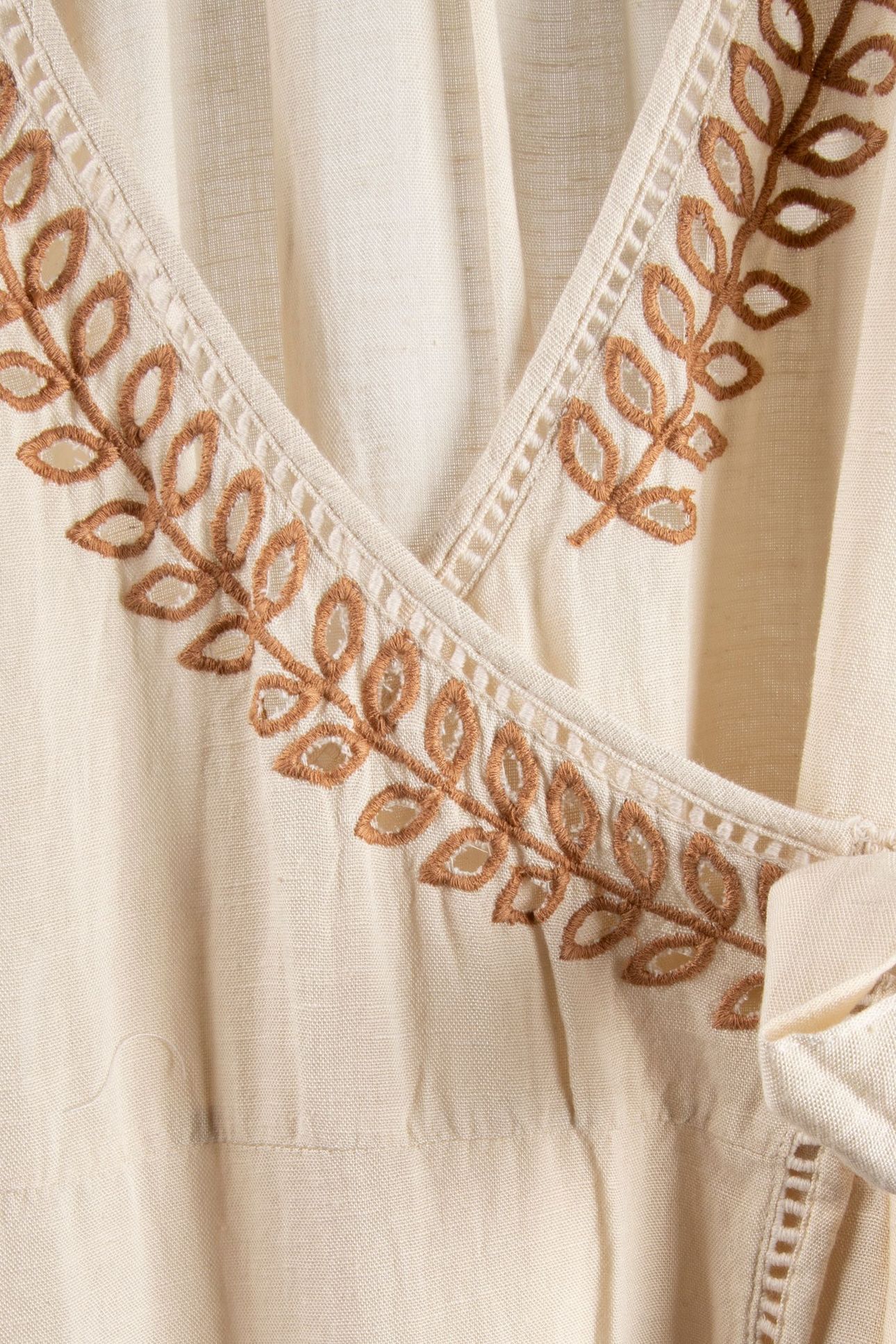 FLASH DRESS EMBROIDERED IVORY 4