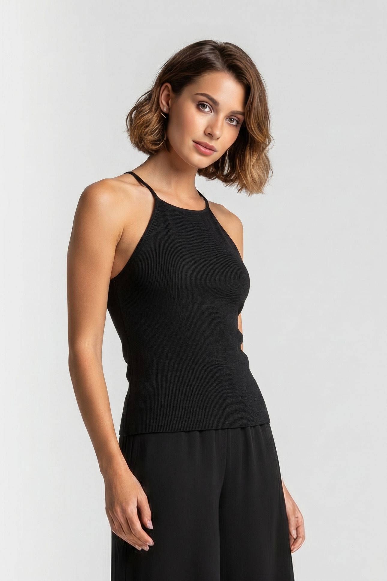 ADRIEN TANK TOP BLACK 1