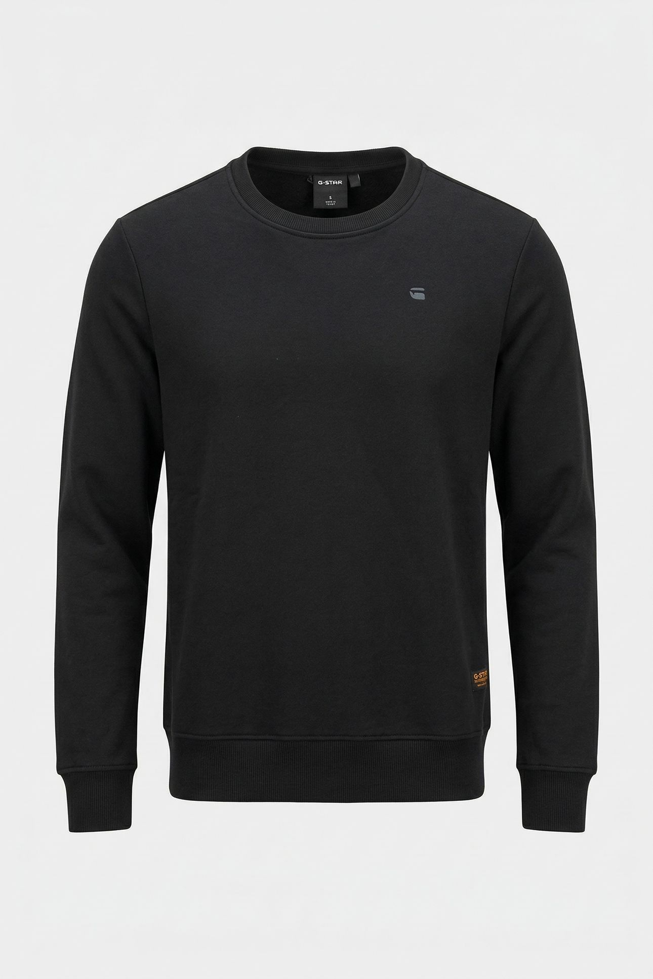CREW SLIM SWEAT L/S DK BLACK 3