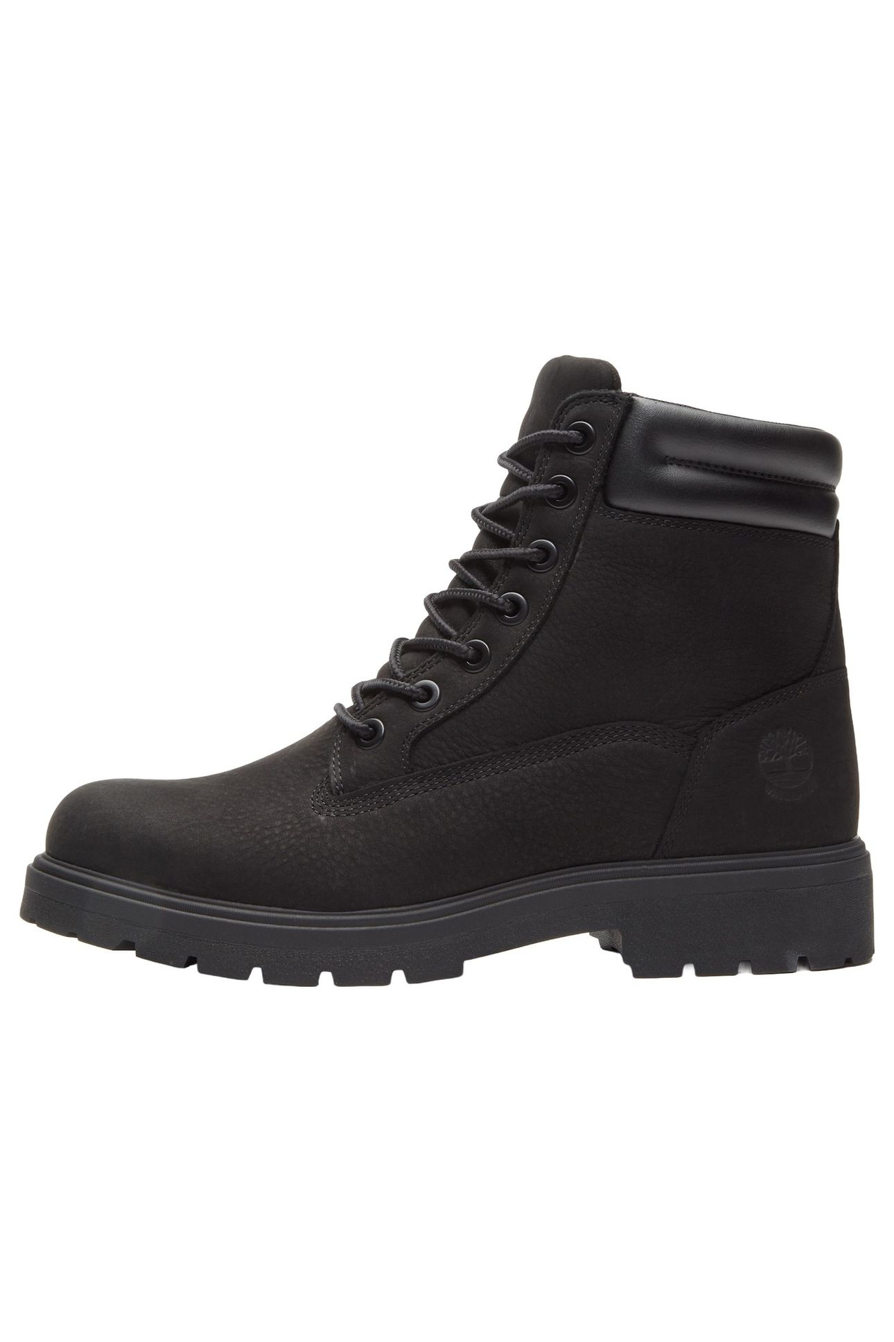 AUBURN FALLS 6 INCH LACE UP WATERPROOF BOOT BLACK NUBUCK 2