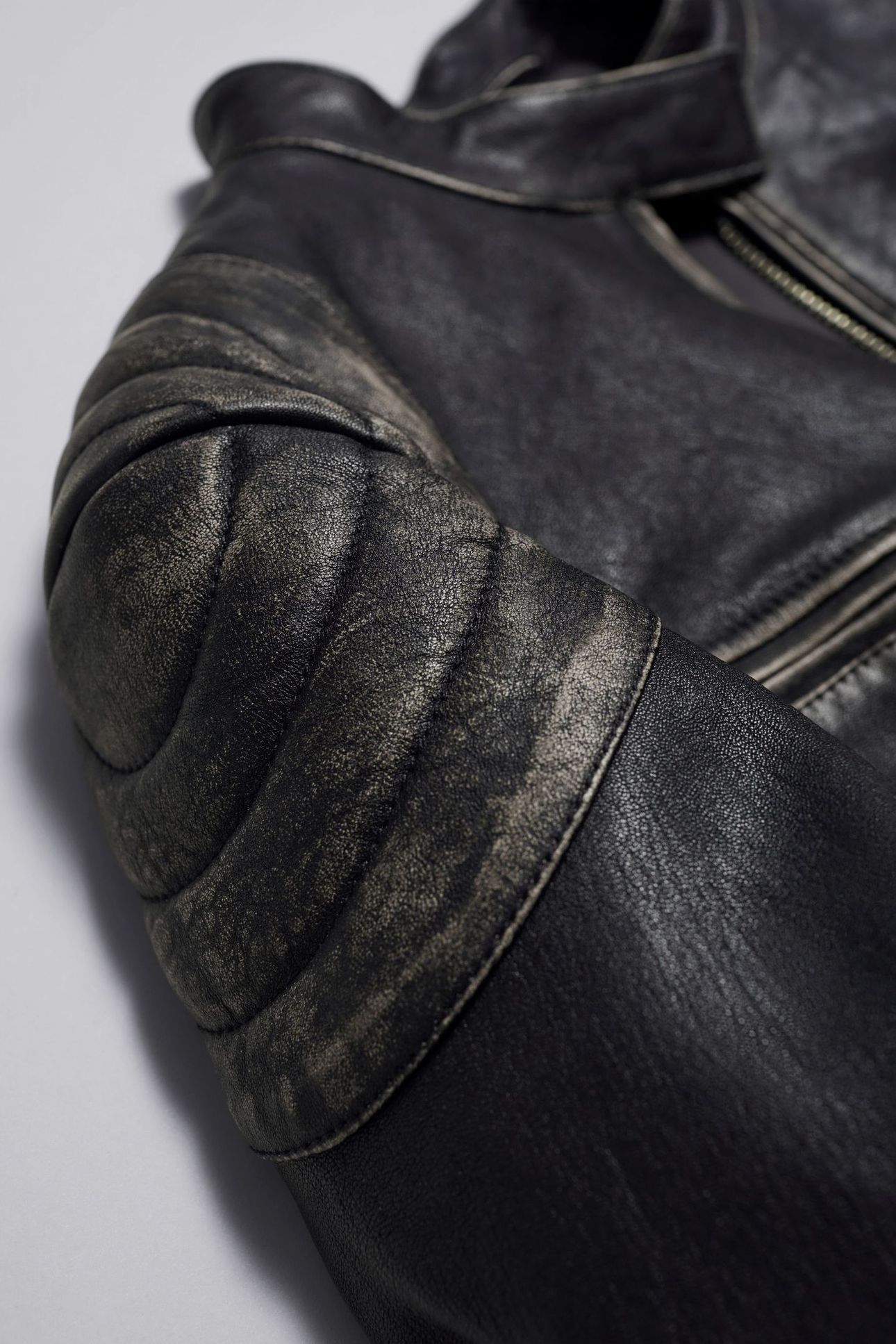 MARIETTE LEATHER JACKET BLACK 5