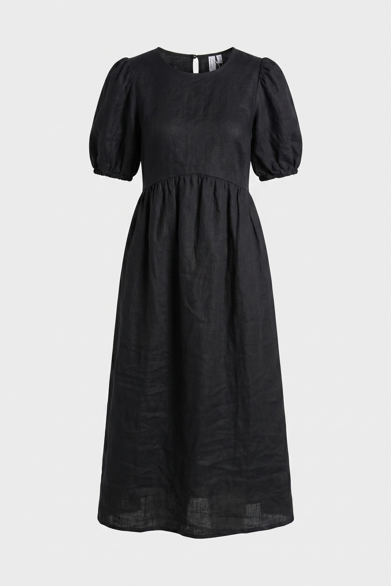 AERONA LINEN DRESS BLACK 4
