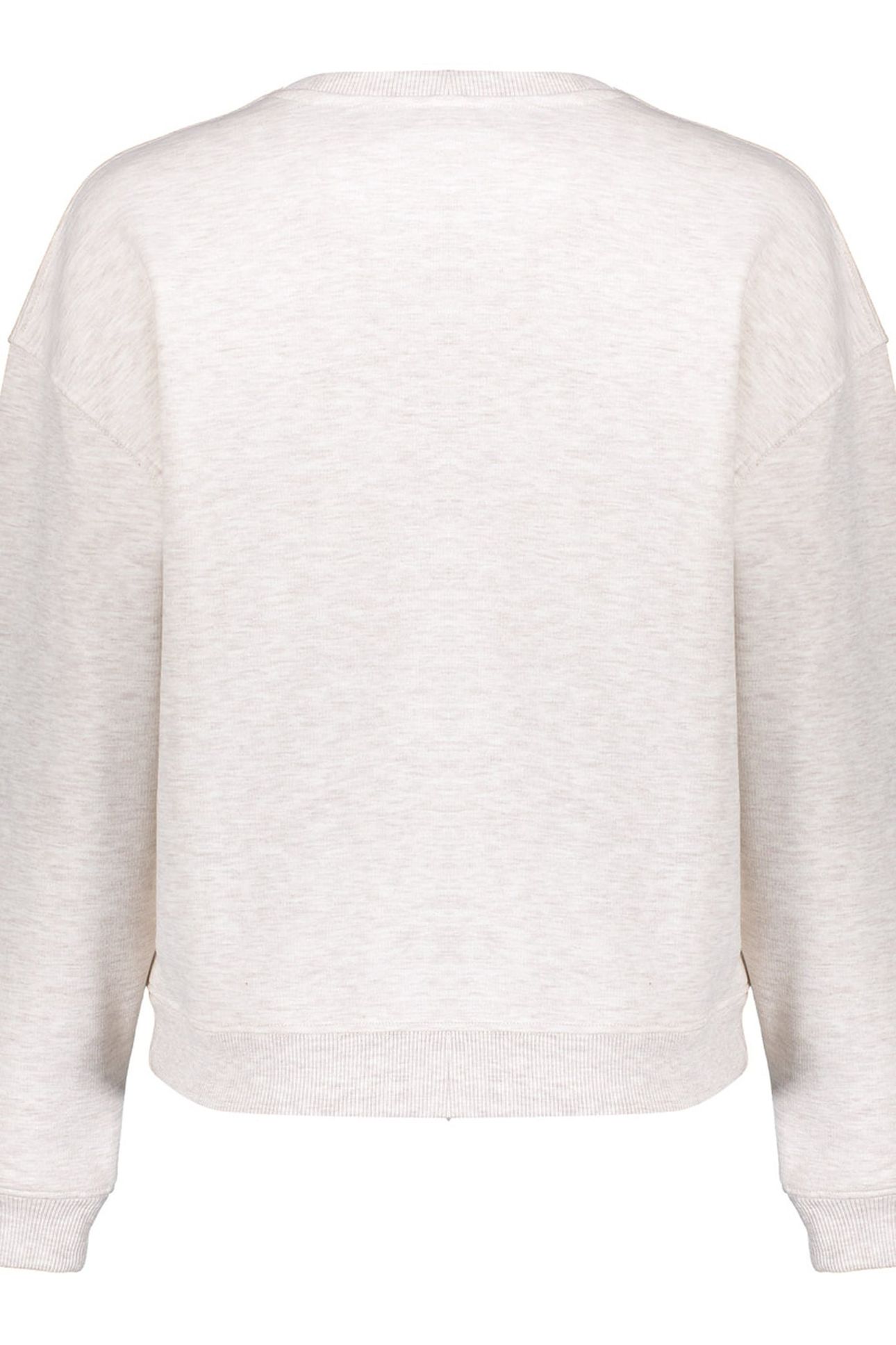 SWEATER "BOSTON" BEIGE MELANGE/GREEN 2