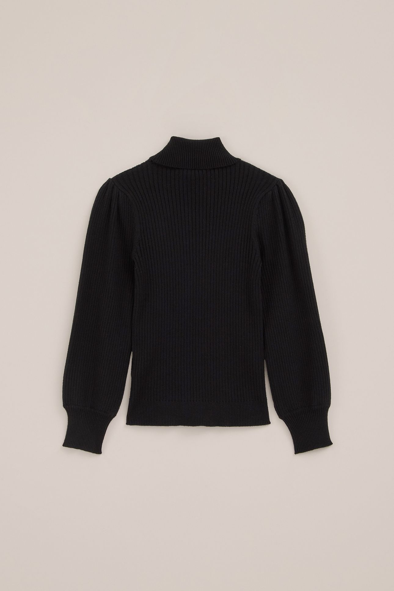 KNITTED PULLOVER BLACK 4
