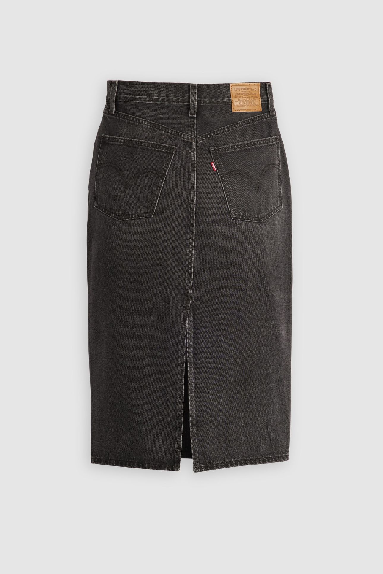 HIGH RISE BACK SLIT SKIRT 8