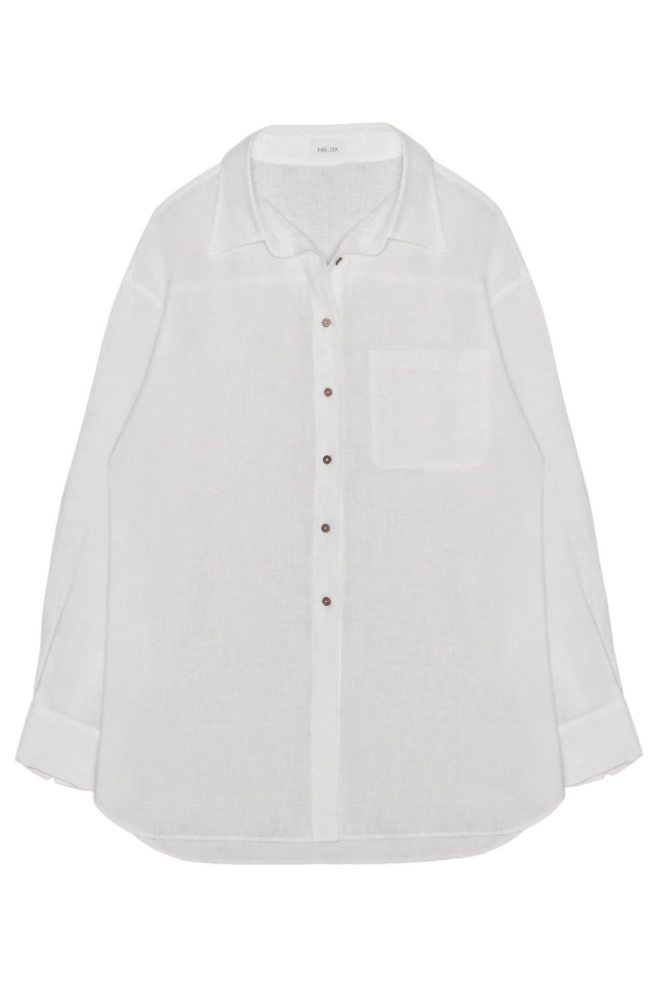 THE WHITE LINEN SHIRT WHITE 1