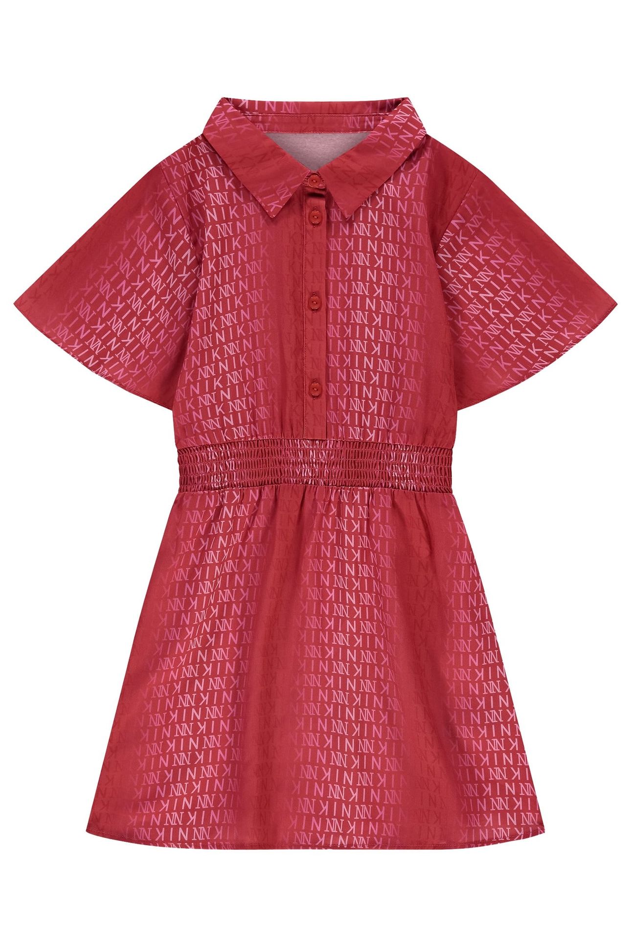 YENNA DRESS MULTI RED 1