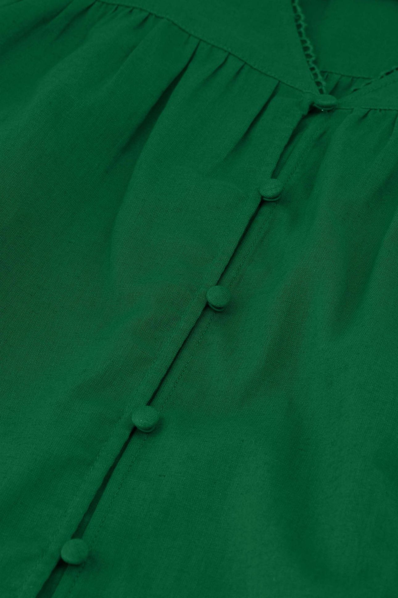 JUNO BLOUSE GREEN GLOW 5